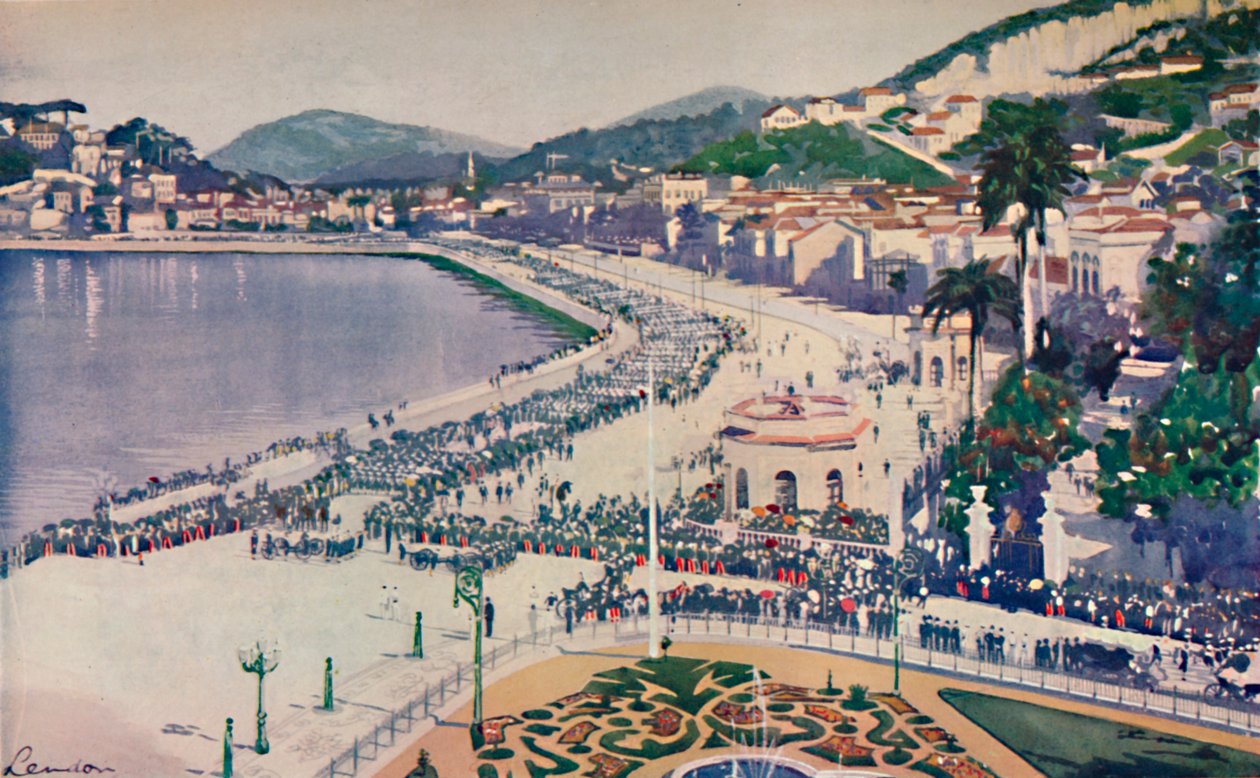 Praia da Lapa og Praca da Gloria, 1914 av Unbekannt