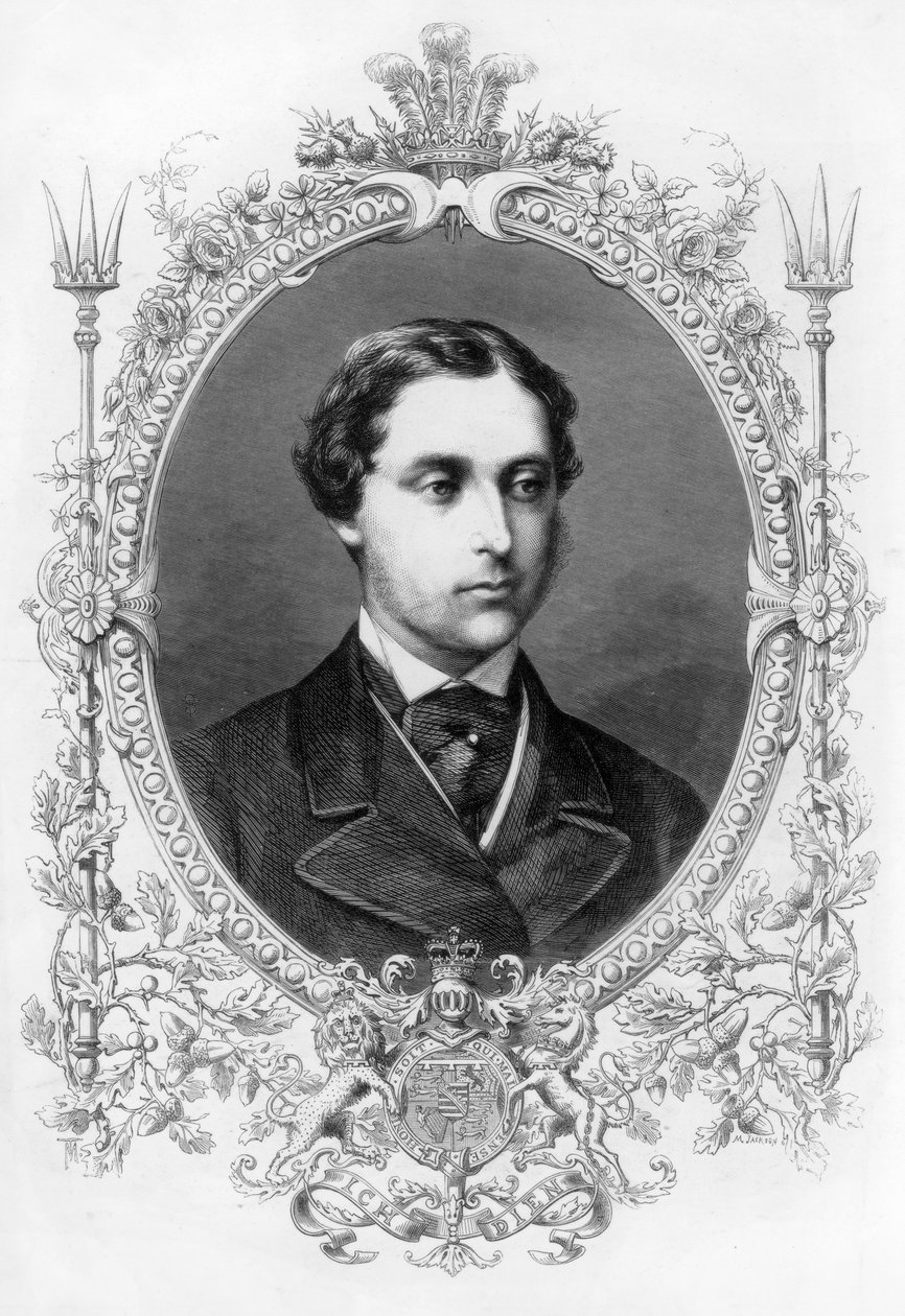 Prinsen av Wales, 1862 av Unbekannt