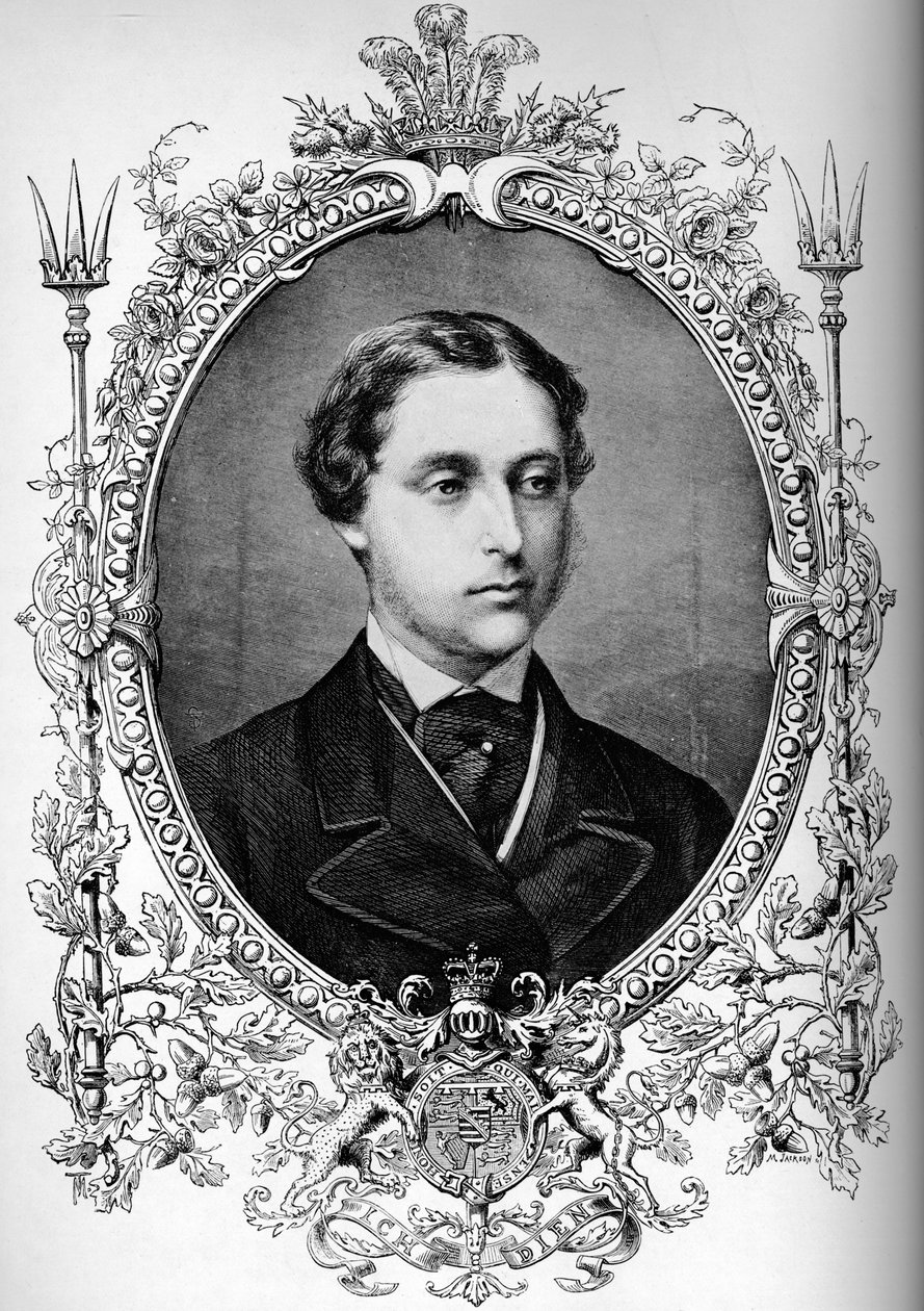 Prinsen av Wales på tidspunktet for sitt ekteskap, c1863 1910 av Unbekannt