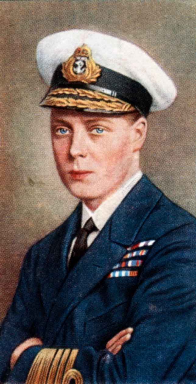 Prinsen av Wales, fremtidig kong Edward VIII, ca 1935 av Unbekannt
