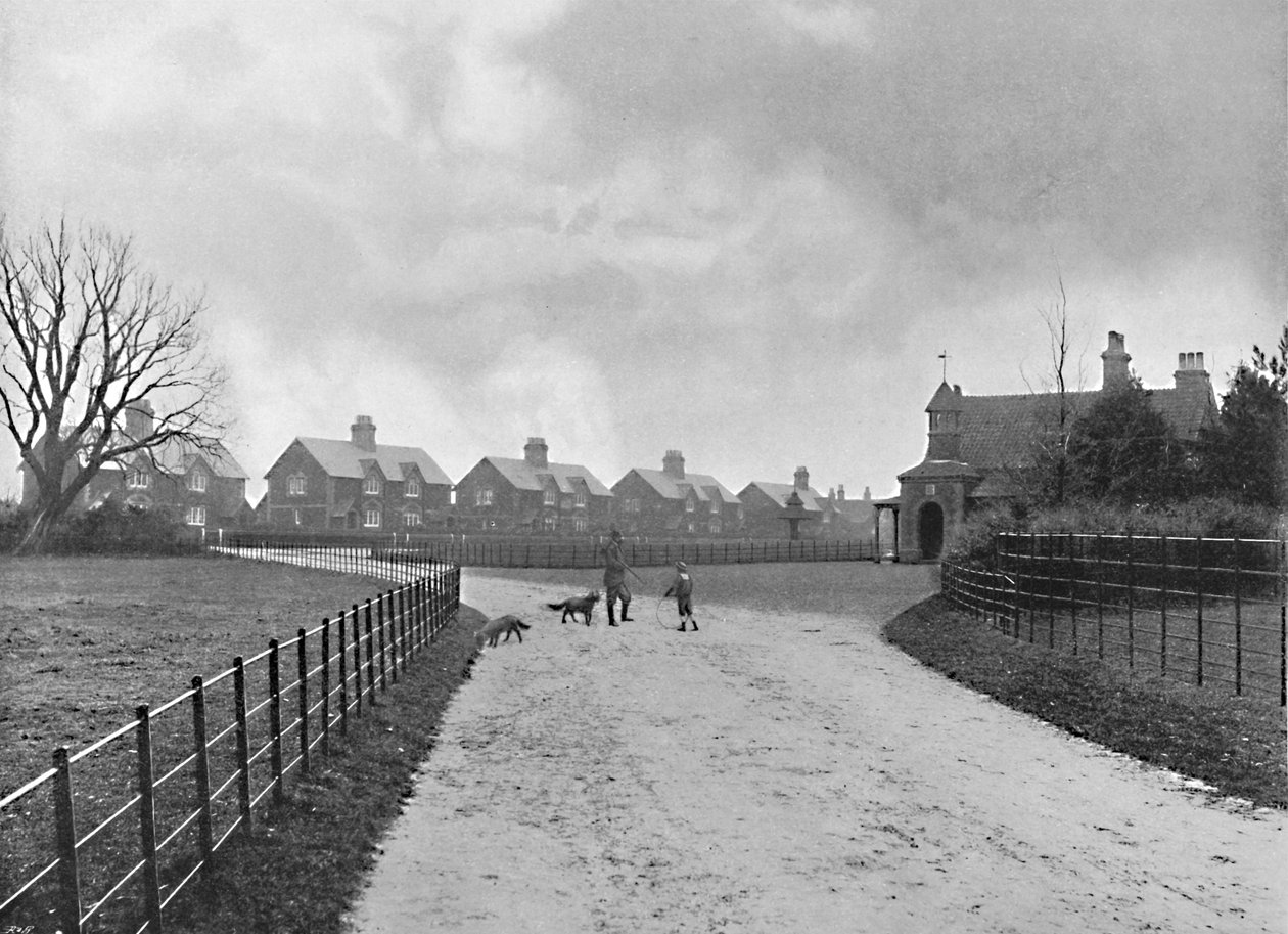 Prince of Wales Model Village i Sandringham, c1896 av Unbekannt