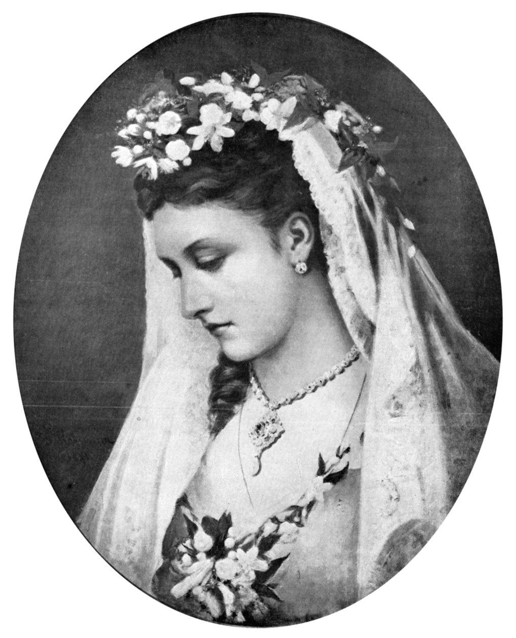 Prinsesse Louise, hertuginne av Argyll, c1871 av Unbekannt