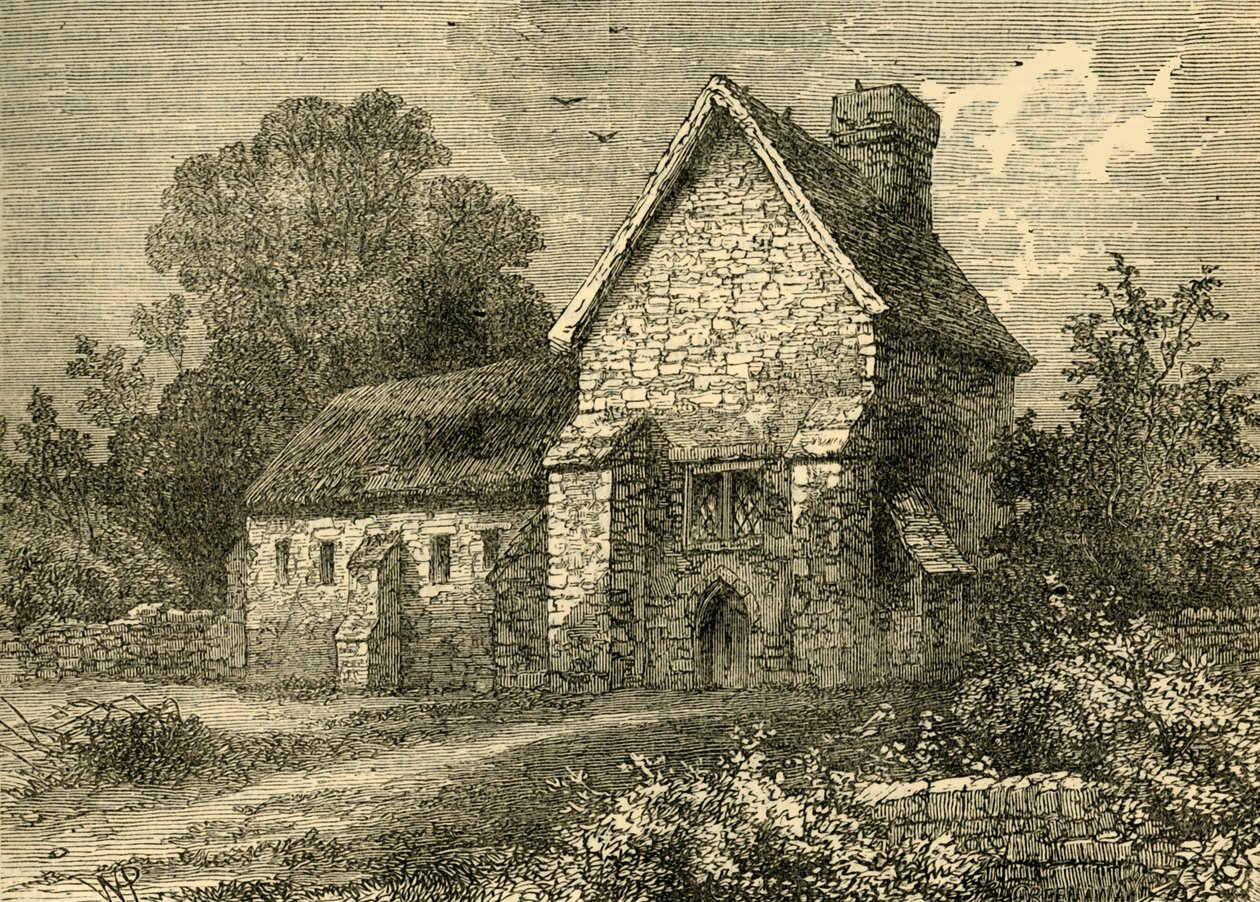 The Priory, Kilburn, 1750, c1876. av Unbekannt