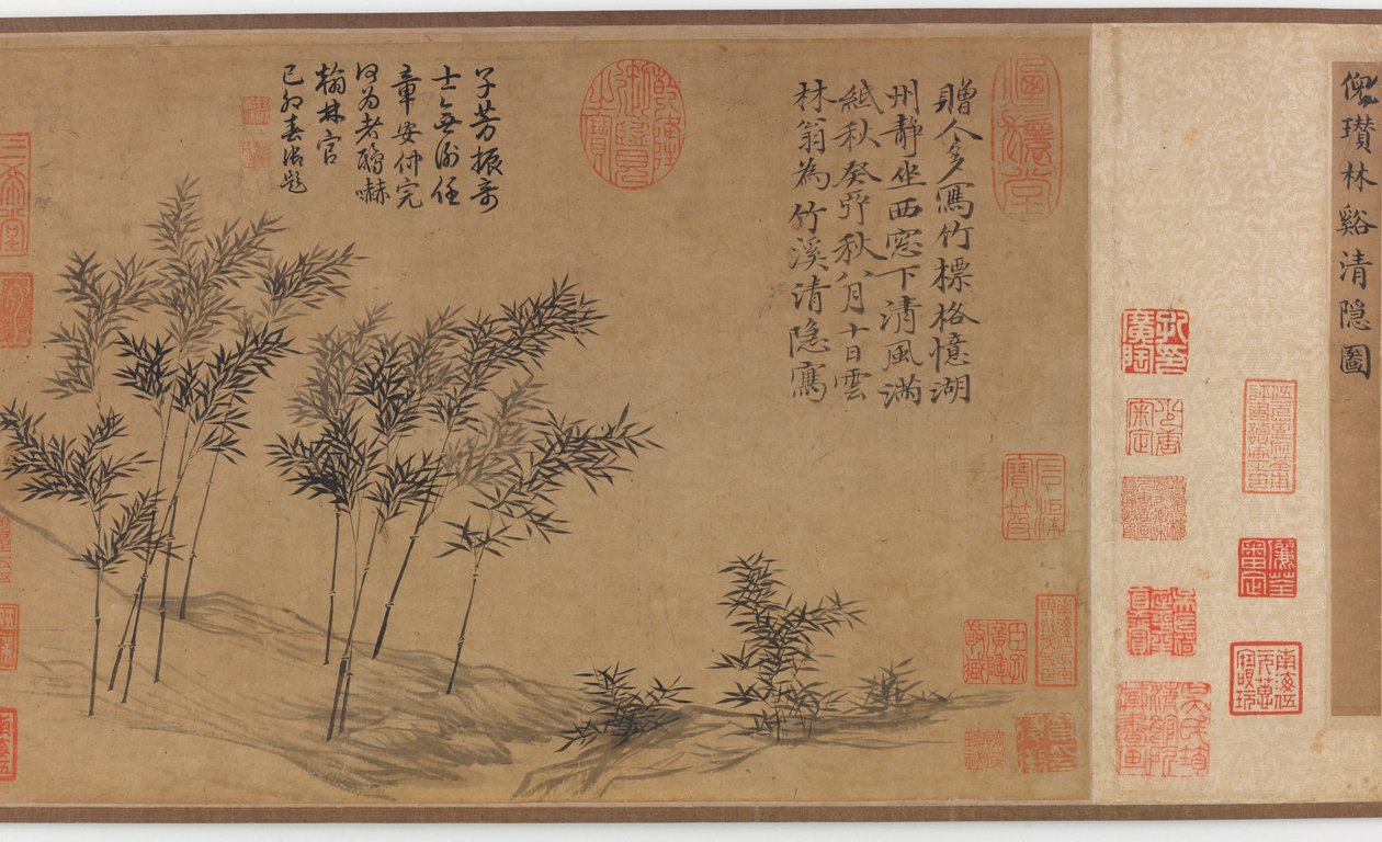 The Pure Recluse of Bamboo Creek, Ming-dynastiet, 1400-tallet. av Unbekannt