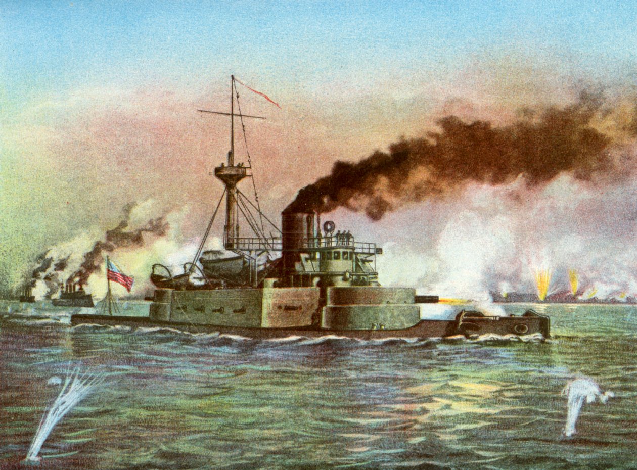 Puritaneren ved Matanzas, 1898 av Unbekannt