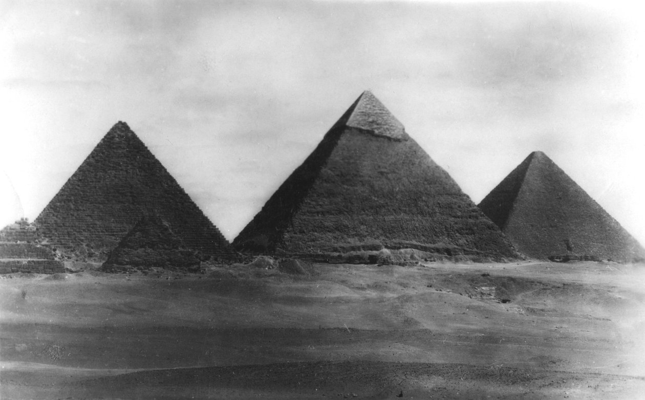 Pyramidene i Giza, Egypt, 1949 av Unbekannt