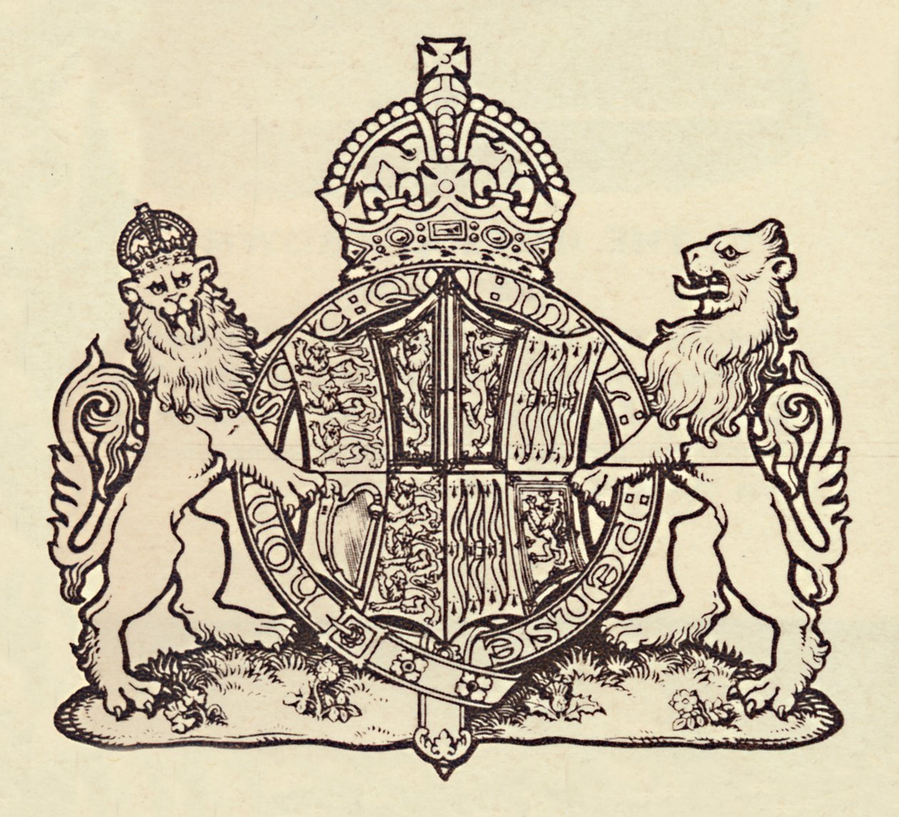 Queens Coat of Arms, 1937 av Unbekannt