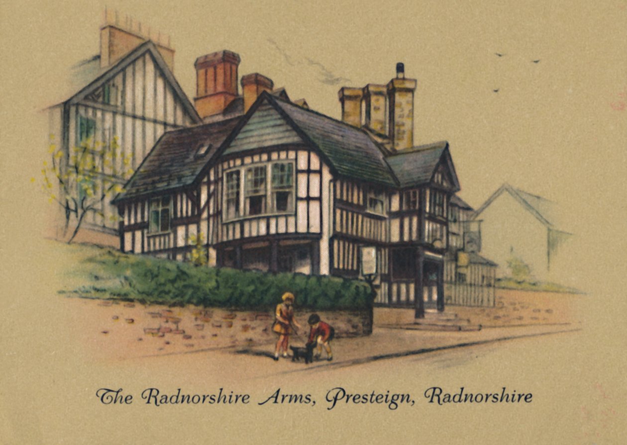 The Radnorshire Arms, Presteign, Radnorshire, 1939 av Unbekannt