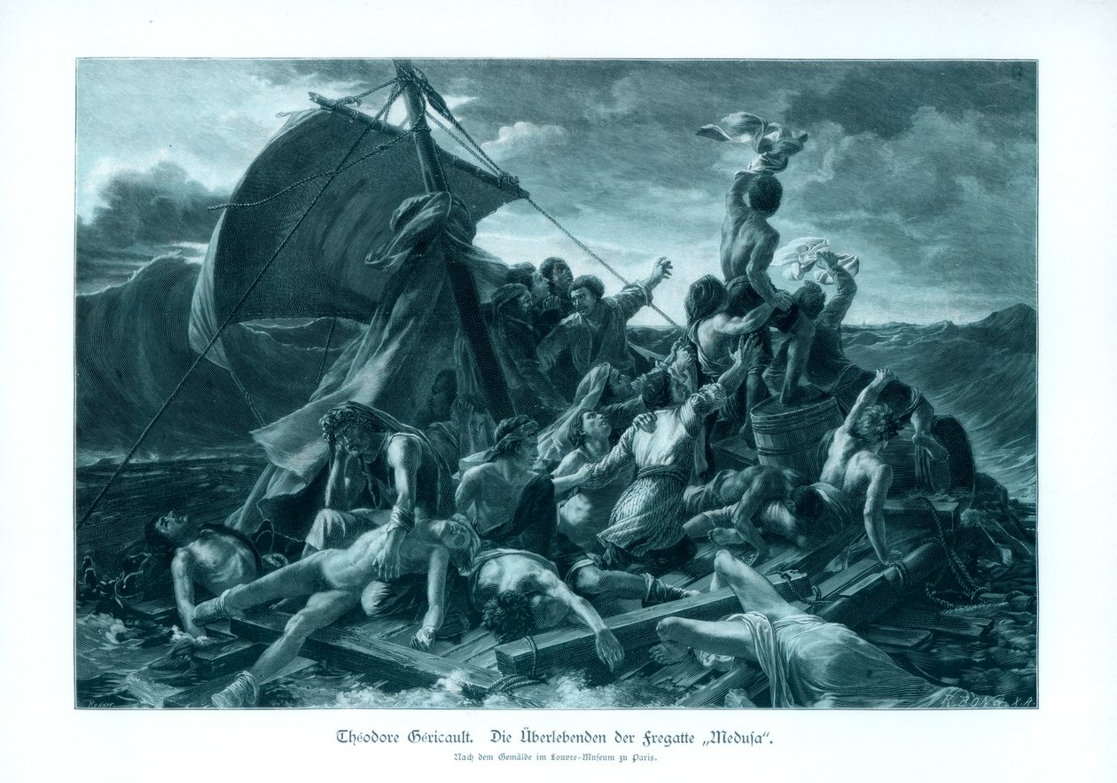Medusa-flåten, 1900 av Unbekannt