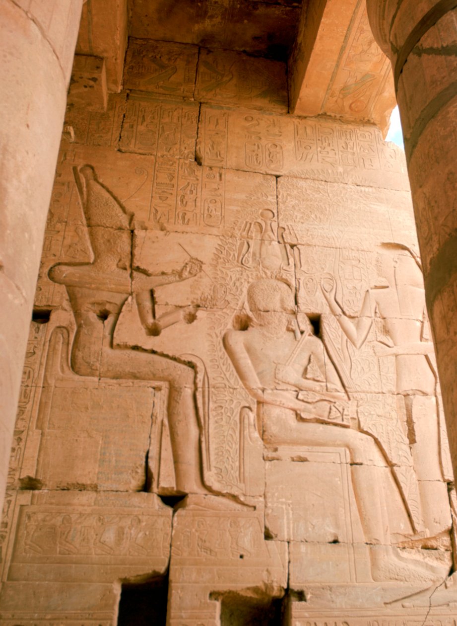 Ramesseum, Luxor, Theben, Egypt, 20. århundre av Unbekannt