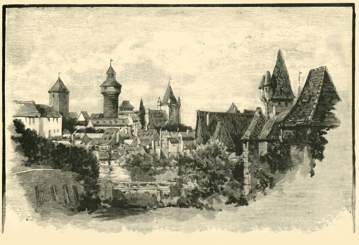 Voldene, Nürnberg, 1890. av Unbekannt