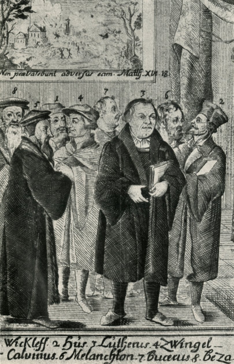 Reformatorene, 1500-tallet, 1947. av Unbekannt