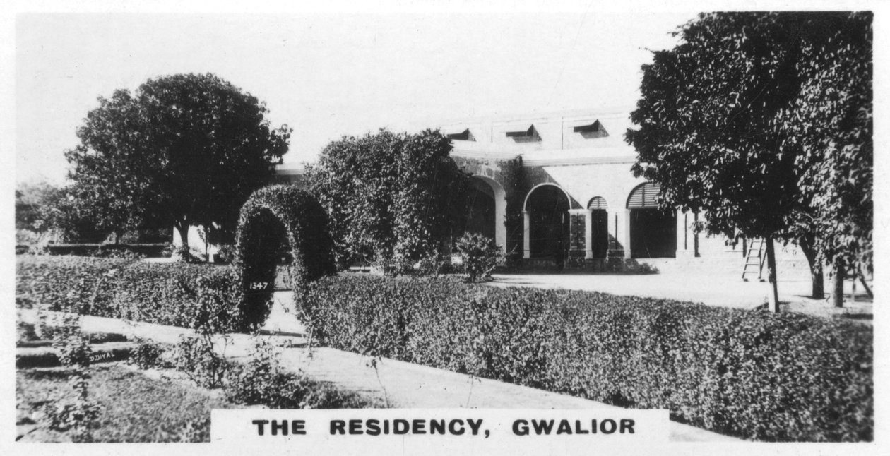 The Residency, Gwalior, Madhya Pradesh, India, c1925 av Unbekannt
