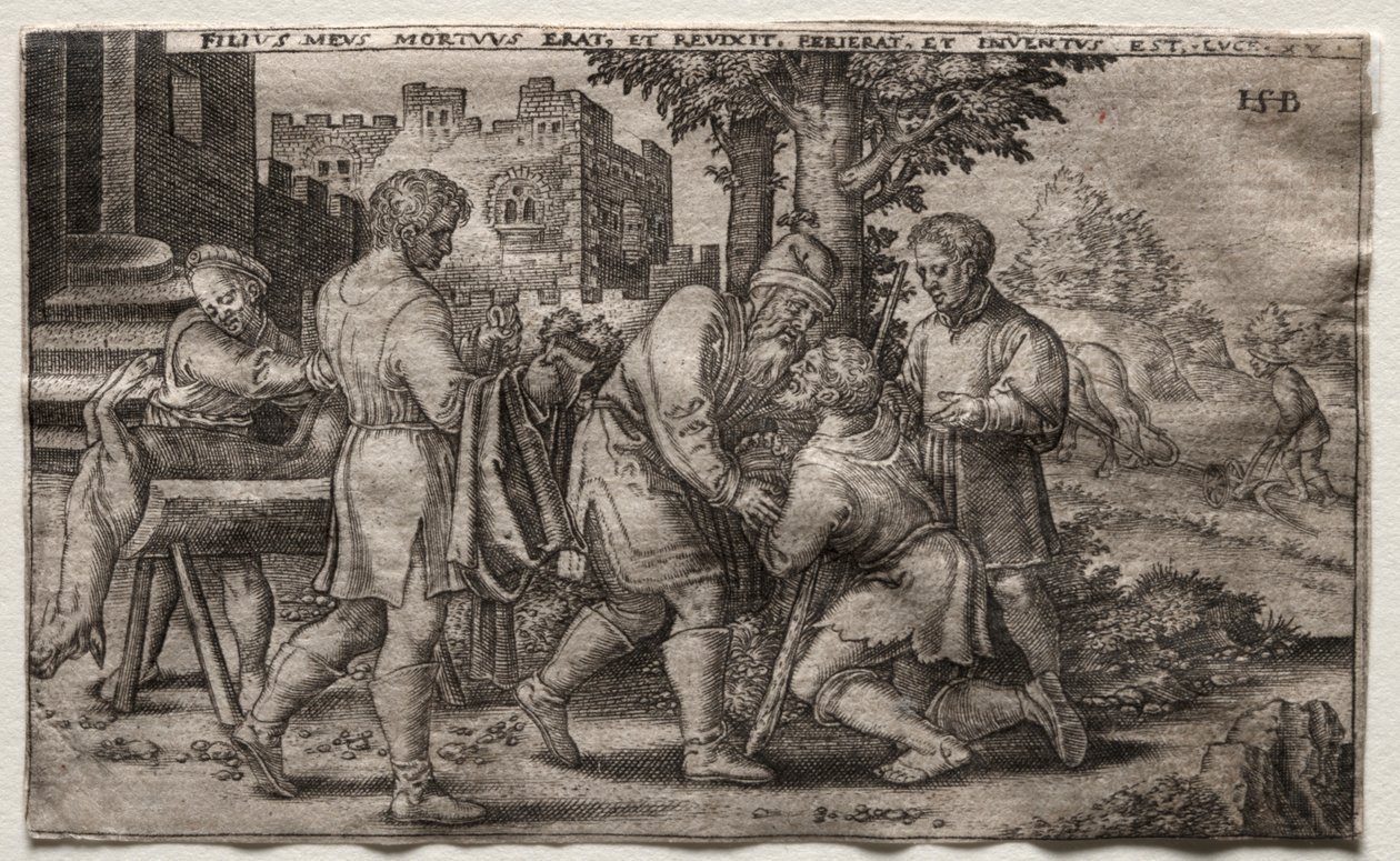 The Return of the Prodigal Son, 1500-tallet. av Unbekannt