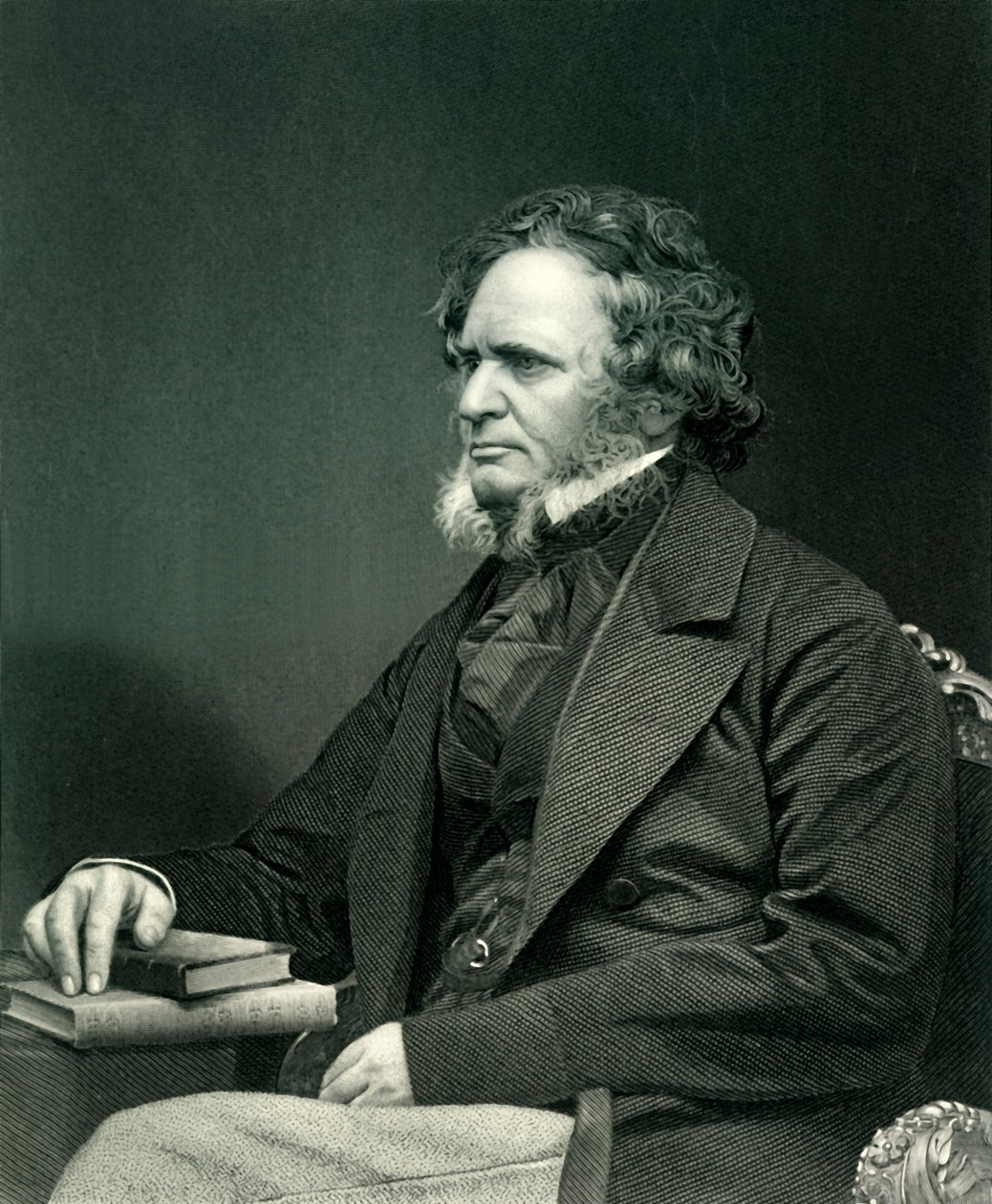 The Right Honorable Edward Geoffrey Stanley, Earl of Derby, K.G., c1860, c1884. av Unbekannt