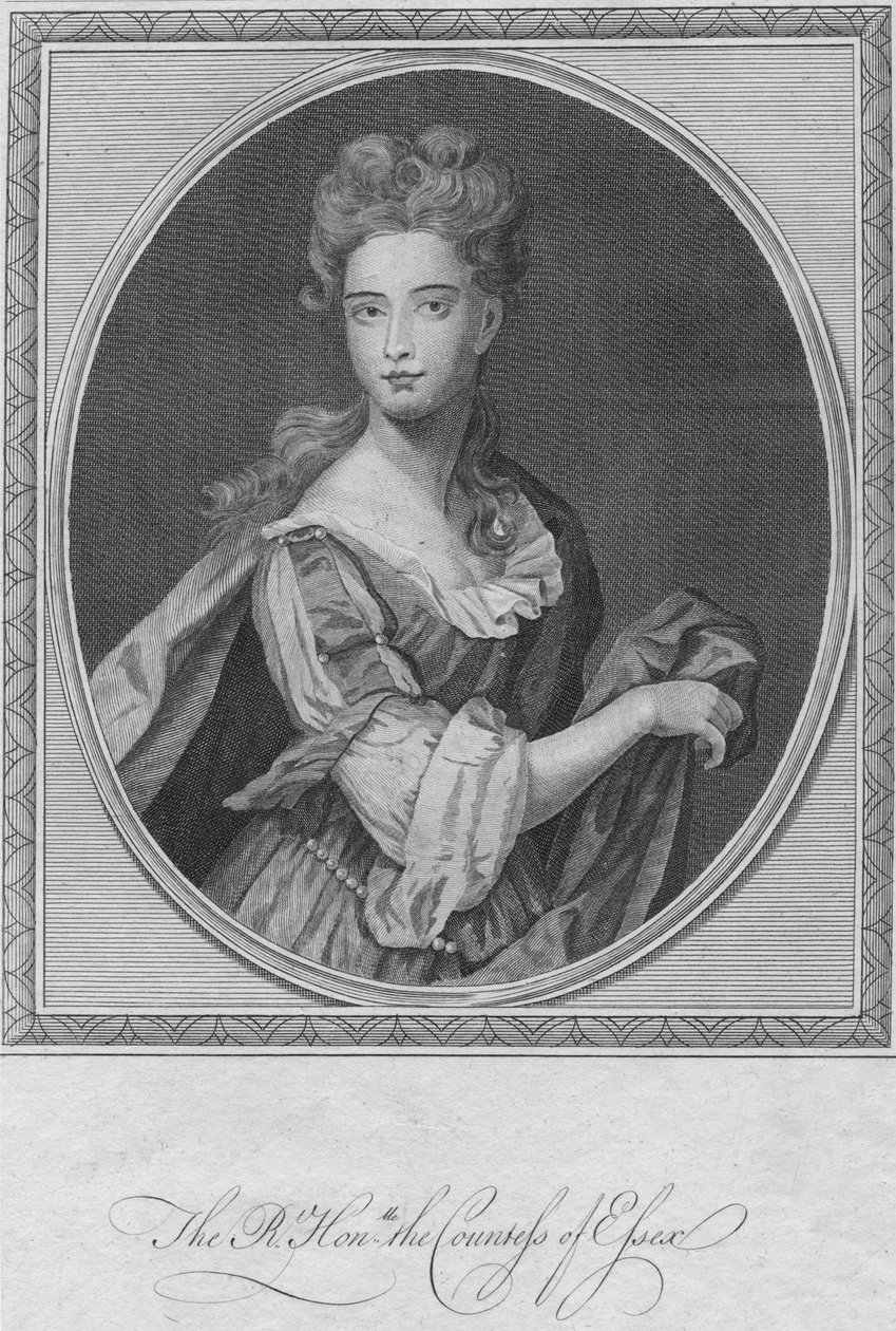 Høyre ærede grevinnen av Essex, 1787. av Unbekannt