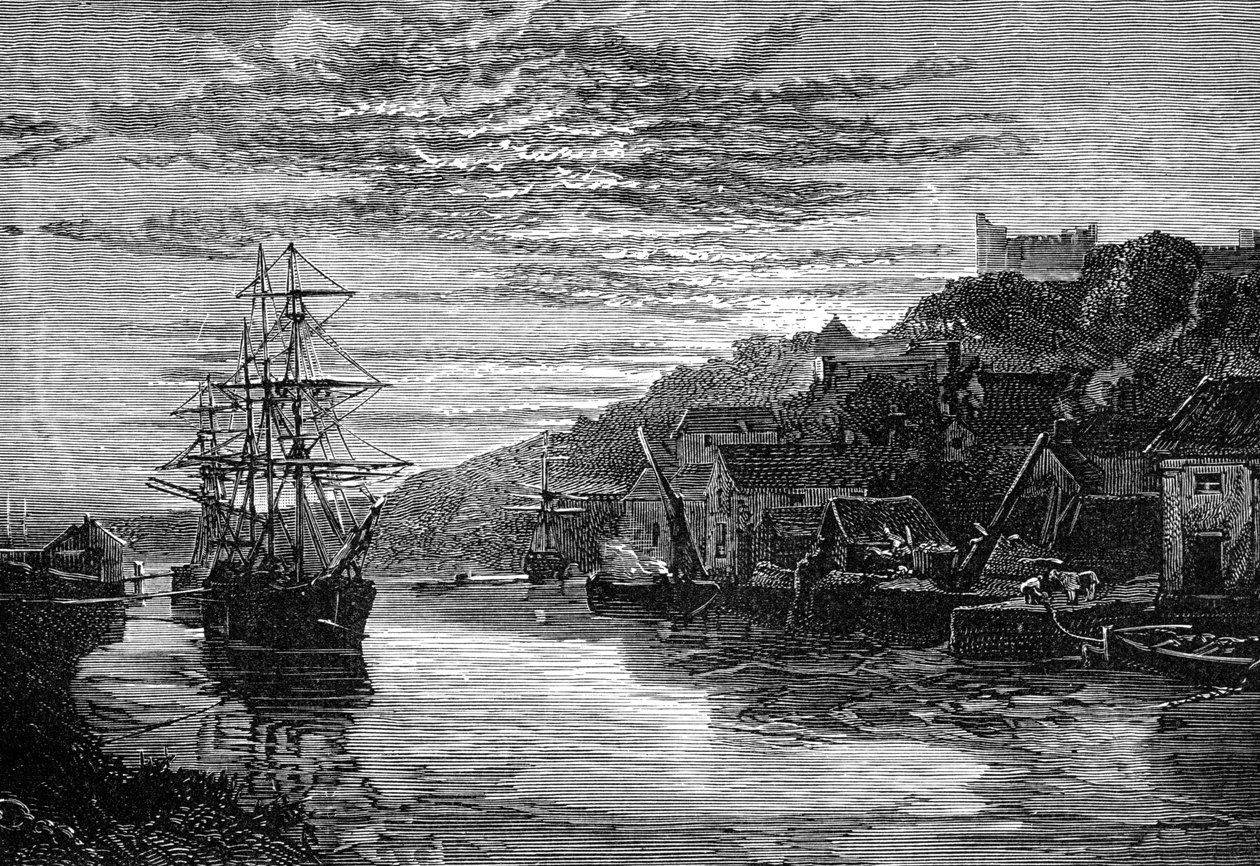 Elven ved Arundel, Sussex, 1900 av Unbekannt