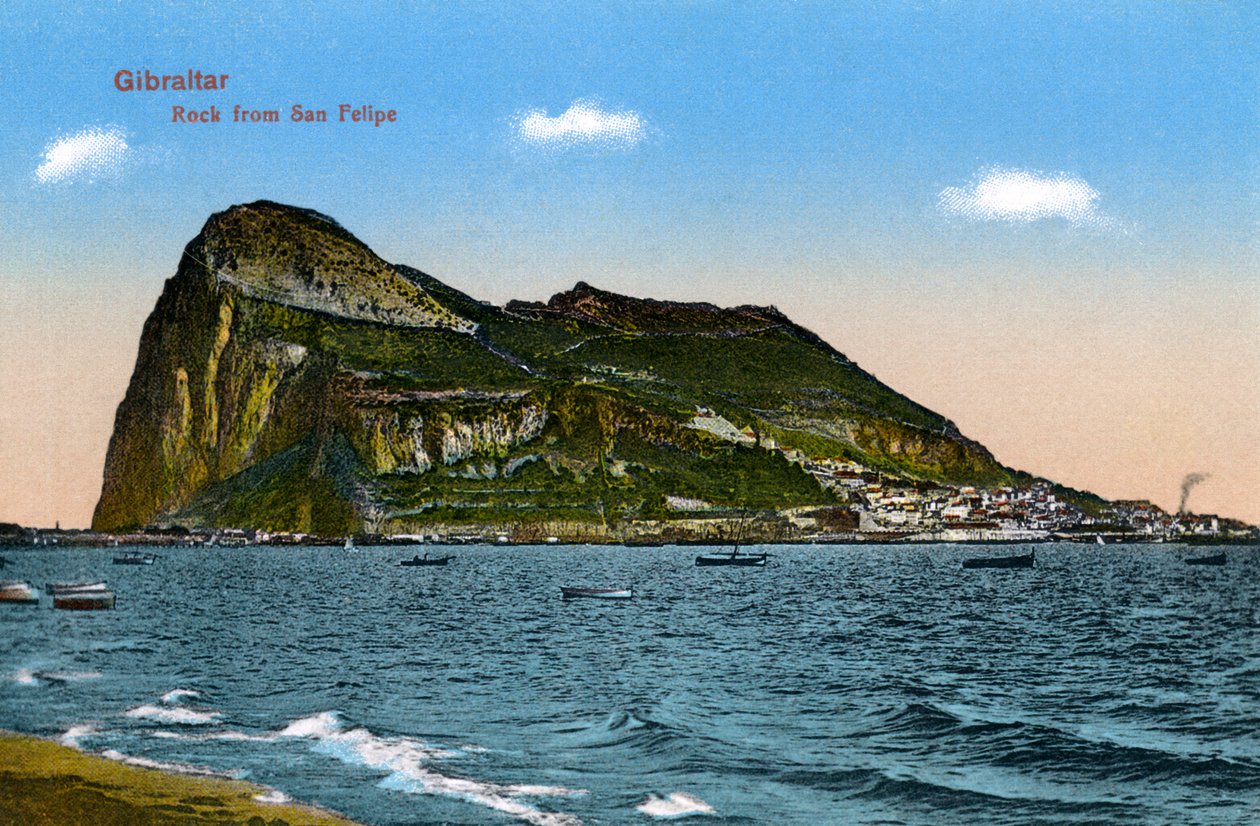 The Rock of Gibraltar, 1945 av Unbekannt