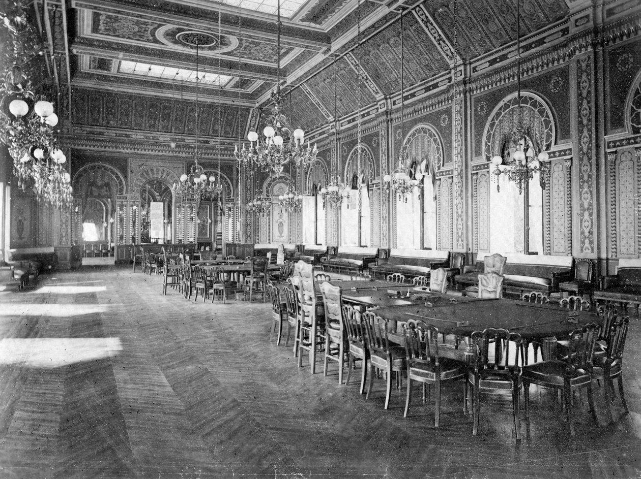 Roulette Saloon, Monte Carlo, Monaco, ca 1910-tallet av Unbekannt