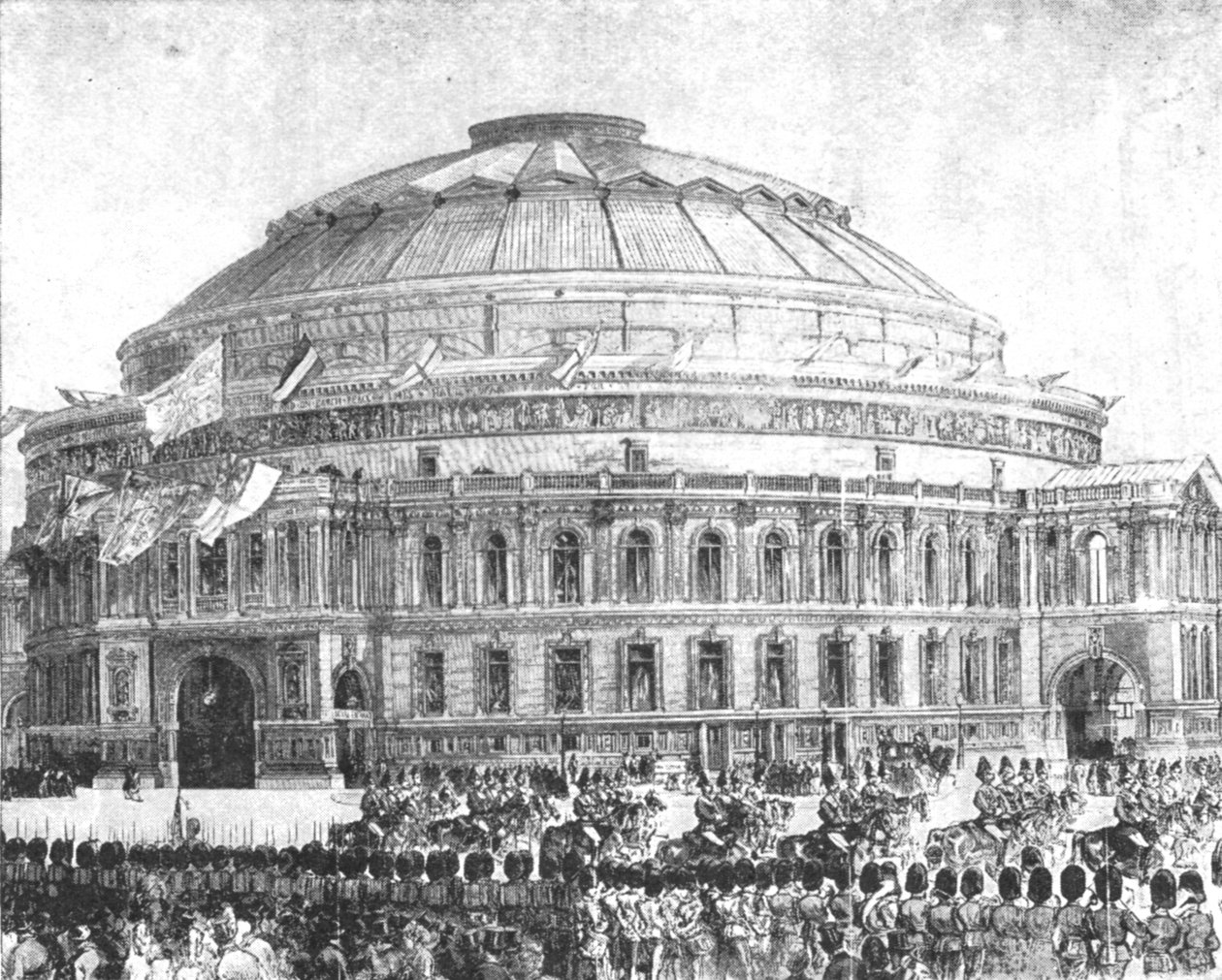 Royal Albert Hall, 1871: Åpnet av dronning Victoria, 29. mars 1901. av Unbekannt