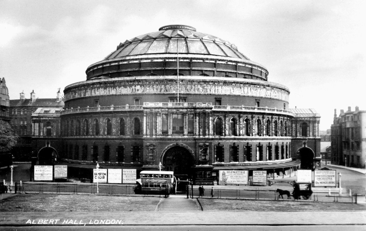 Royal Albert Hall, Kensington, London, tidlig på 1900-tallet av Unbekannt