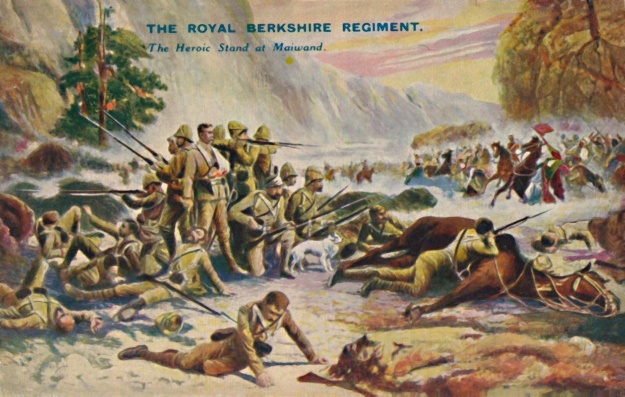 Royal Berkshire Regiment. The Heroic Stand at Maiwand, 1880, 1939 av Unbekannt