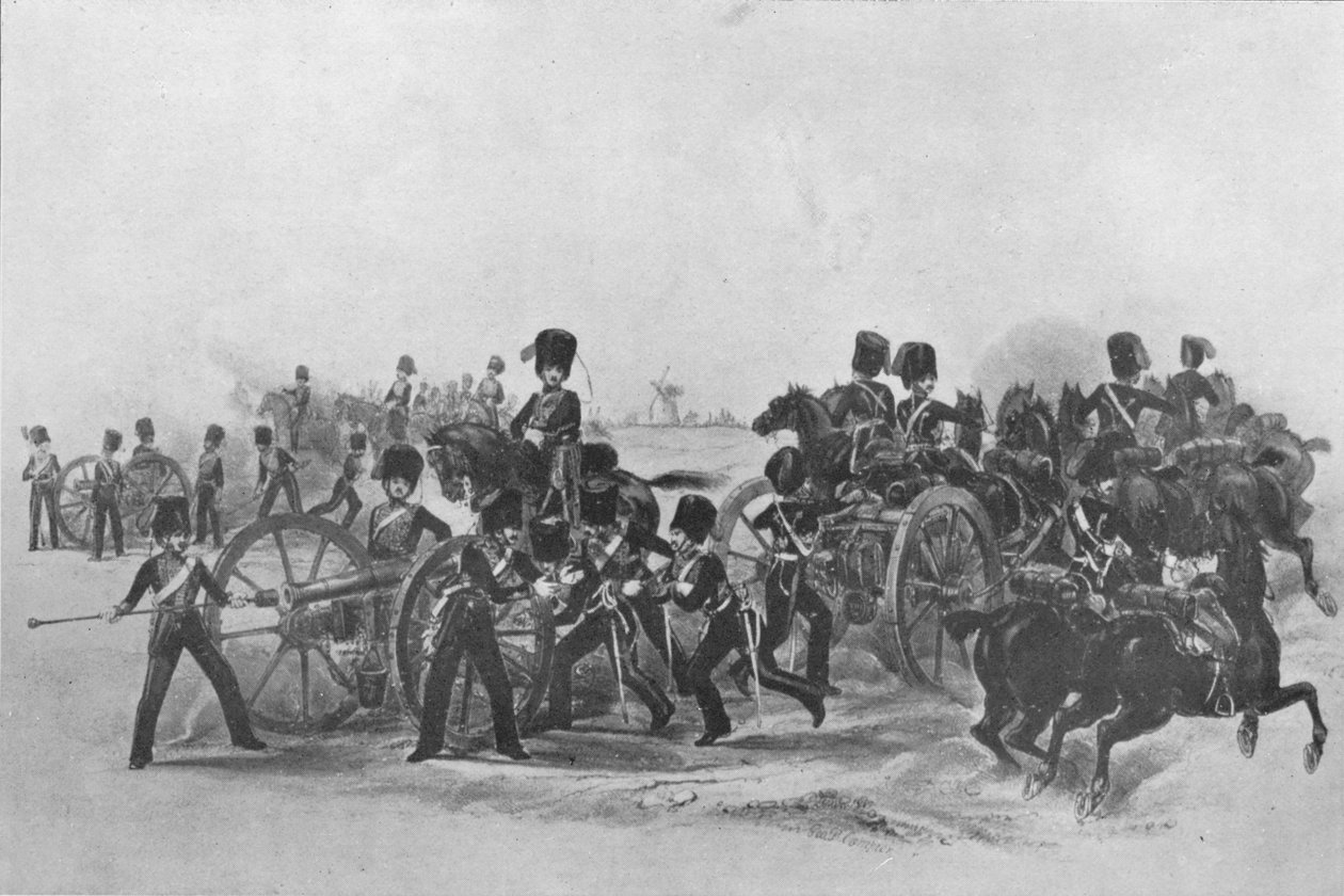 The Royal Horse Artillery, 1846 1909 av Unbekannt