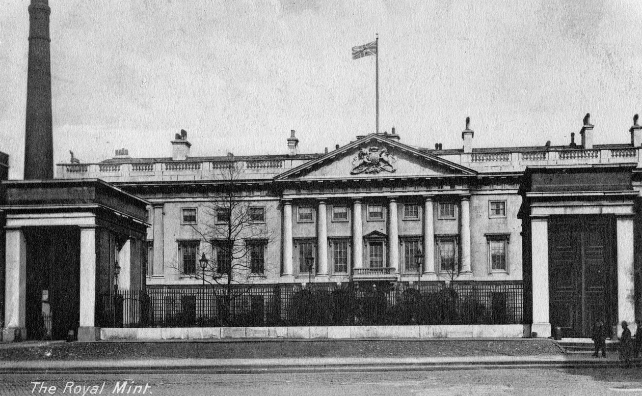 The Royal Mint, Tower Hill, London, tidlig på 1900-tallet av Unbekannt