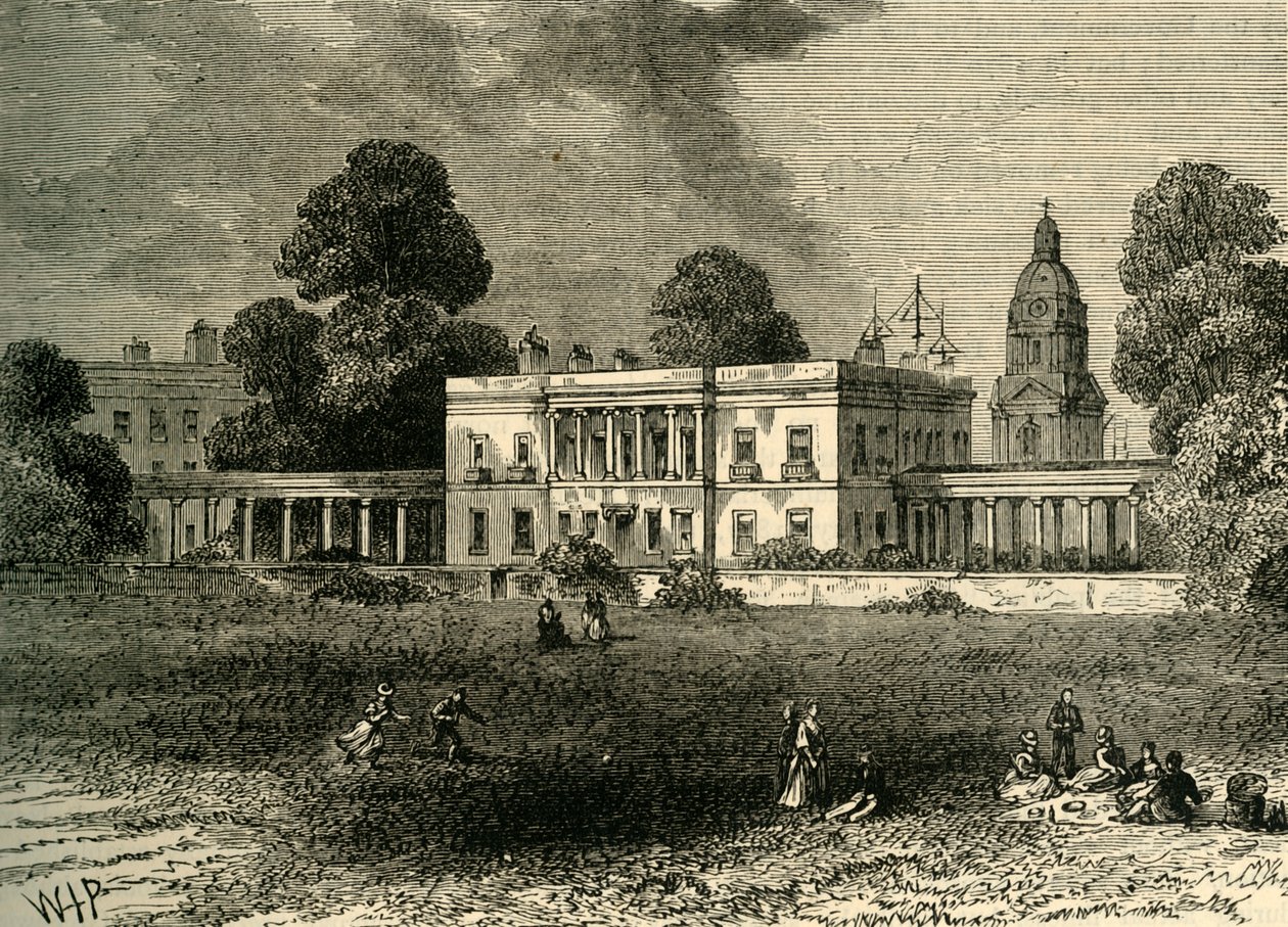 Royal Naval School, Greenwich, c1878. av Unbekannt