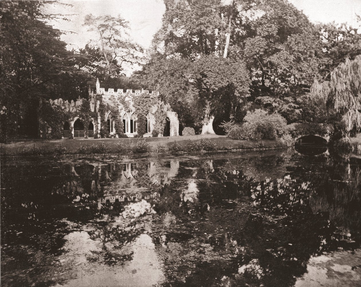 Ruinene ved Frogmore, Berkshire, 1894. av Unbekannt