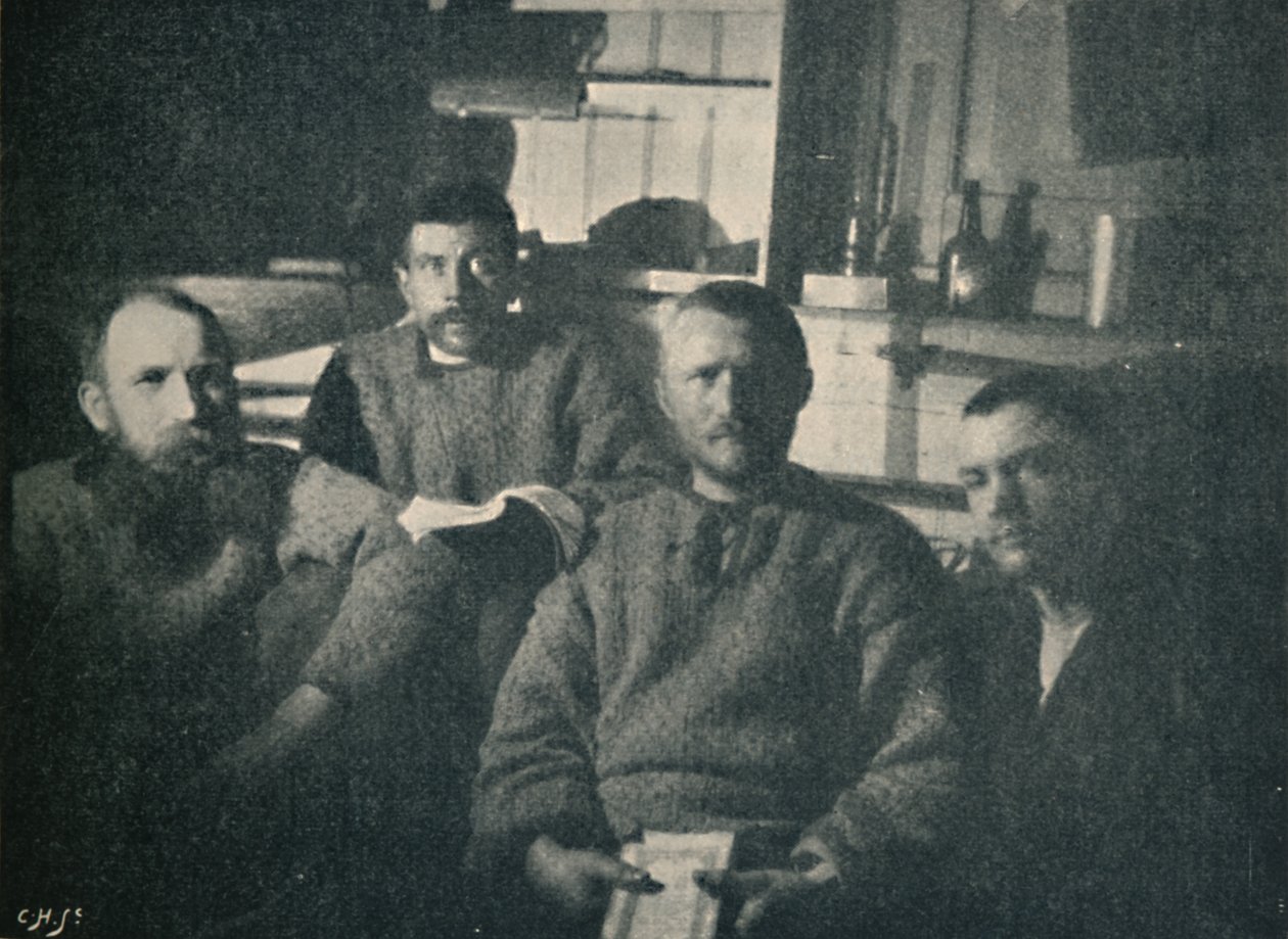 Salongen ble omgjort til en lesesal, 1893-1896, 1897 av Unbekannt