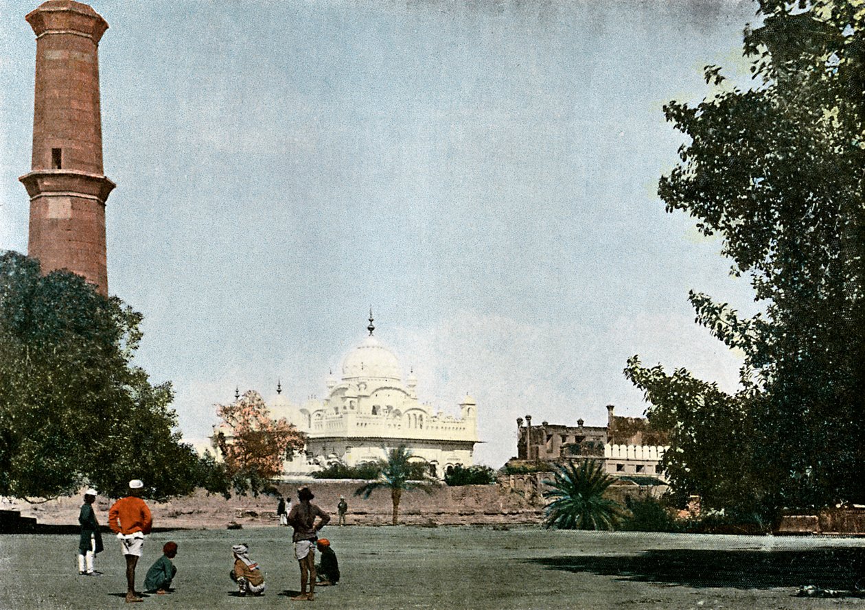 Samadhi av Ranjit Singh, Lahore, India, c1890 av Unbekannt