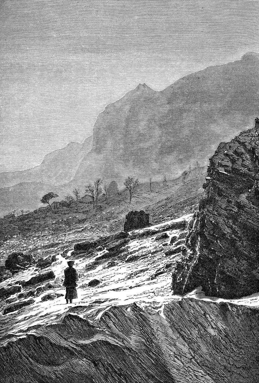 Sechuen-høylandet, ca 1890 av Unbekannt