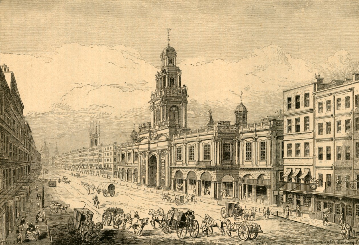 Den andre kongelige utveksling, Cornhill, 1897. av Unbekannt