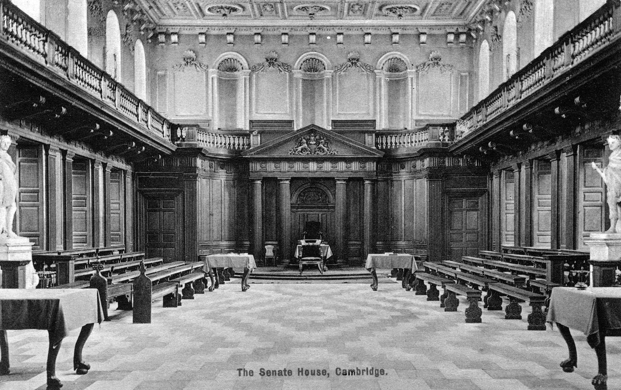 Senatets hus, Cambridge, Cambridgeshire, sent på 1800-tallet av Unbekannt