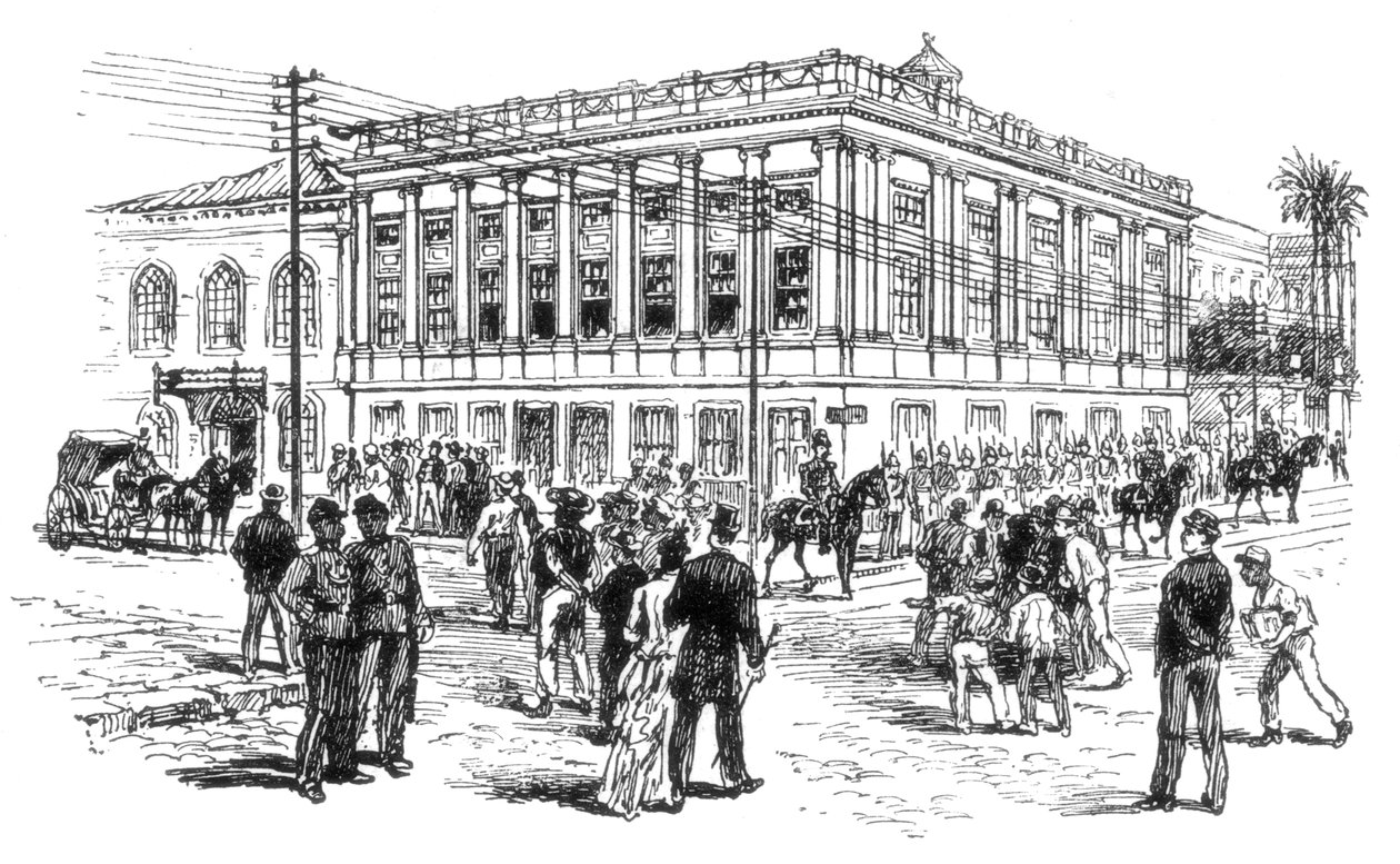 Senatets hus, Rio De Janeiro, Brasil, 1892 av Unbekannt