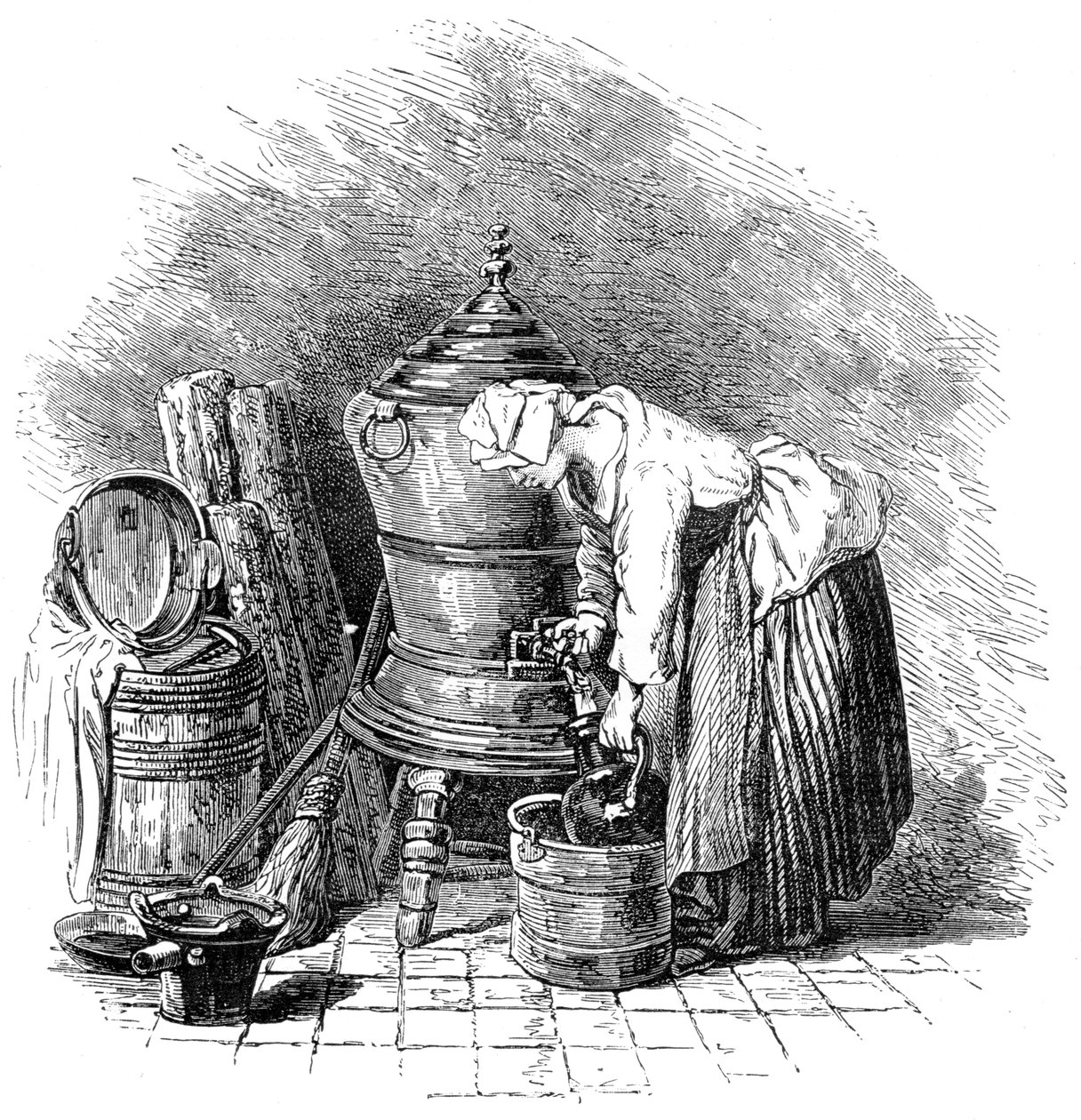 Tjeneren, 1885 av Unbekannt