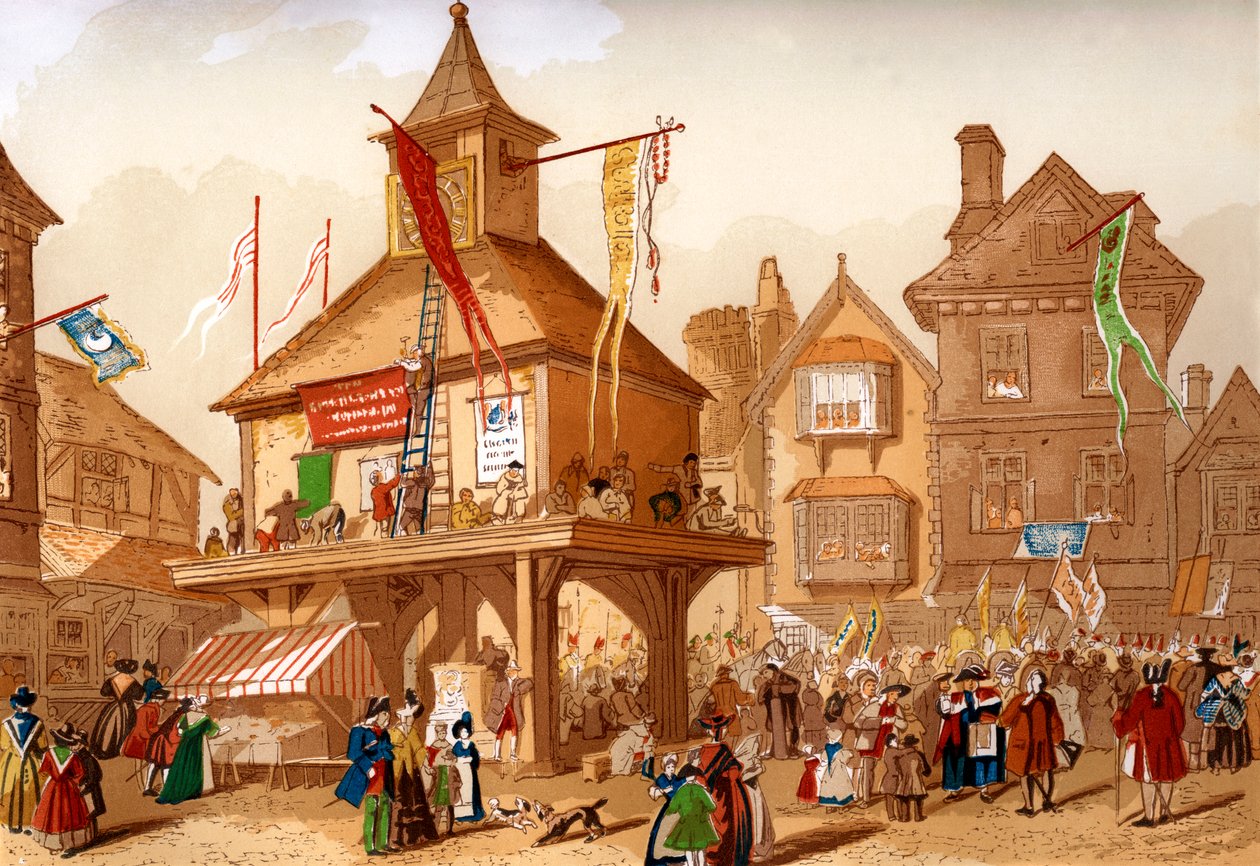 Shakespeare-jubileet i Stratford upon Avon, c1850 av Unbekannt