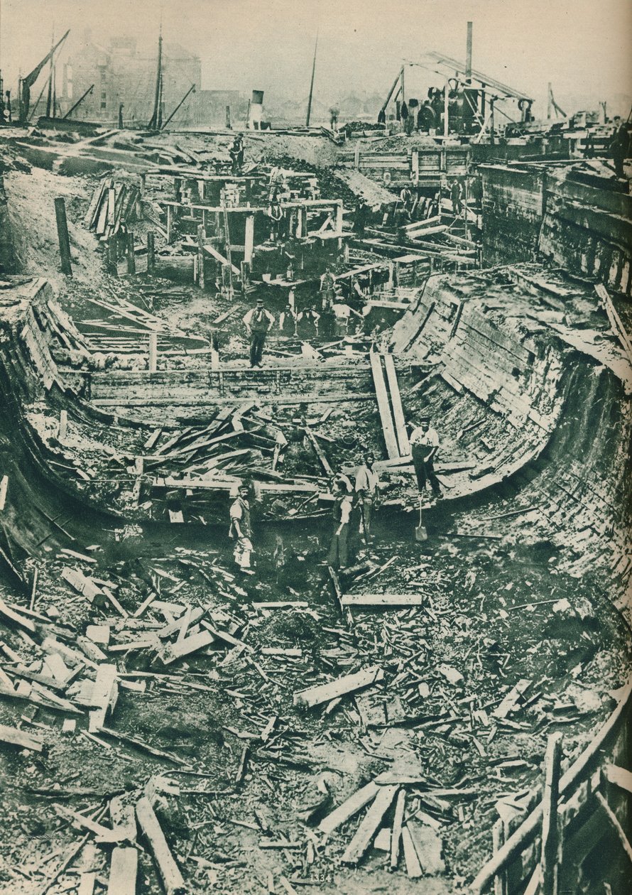Skipet som ble en tørrdok, 1937 av Unbekannt