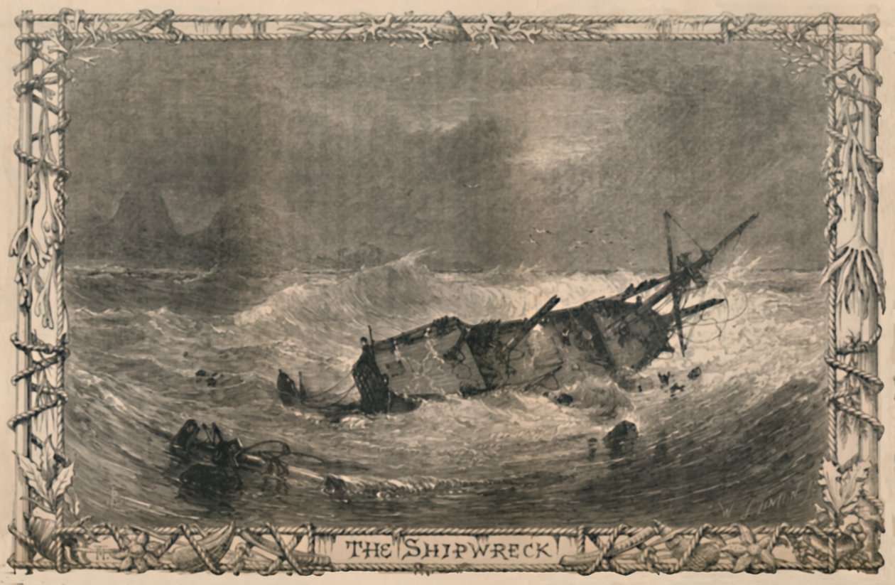Forliset, c1870 av Unbekannt