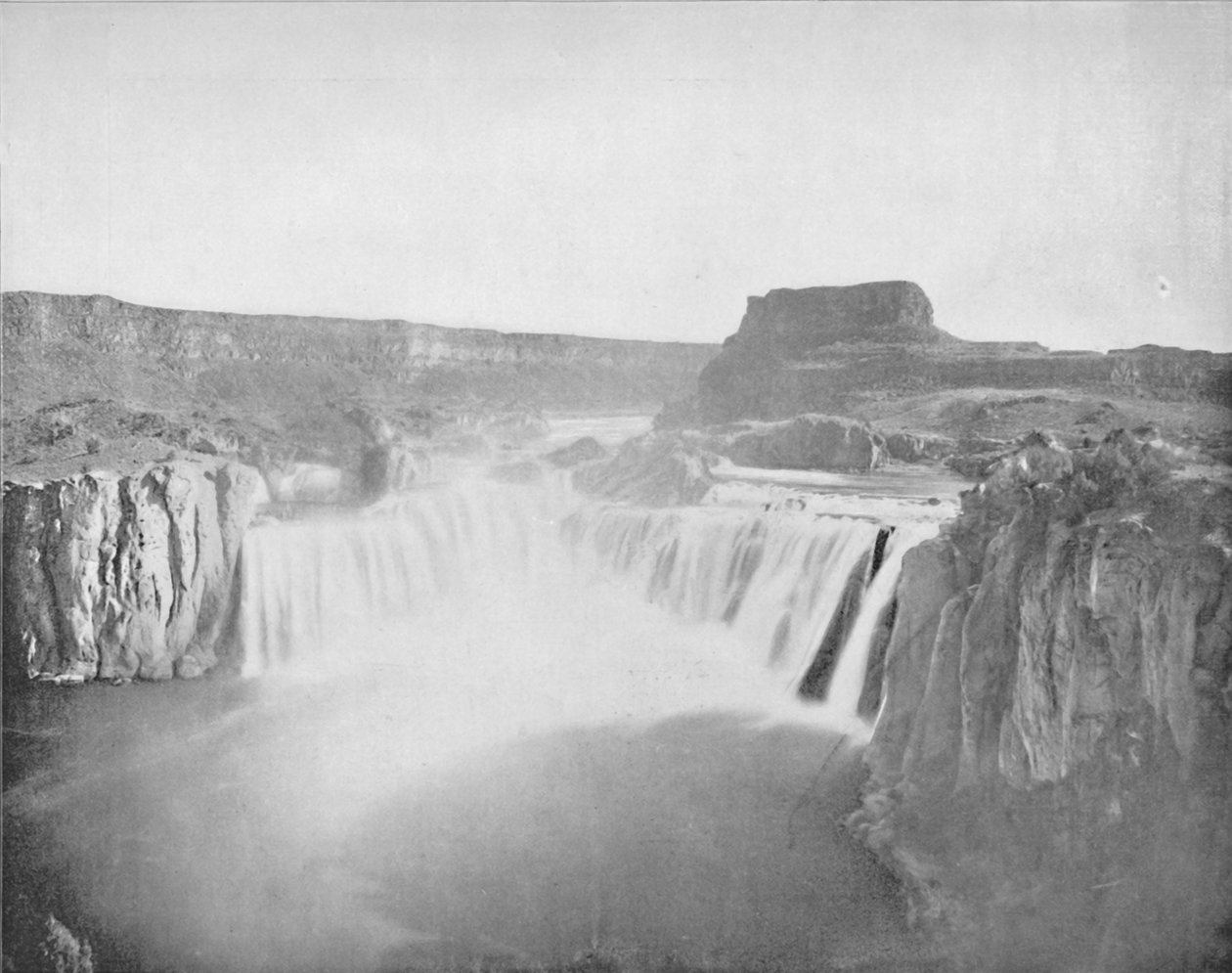 Shoshone Falls, 1800-tallet av Unbekannt