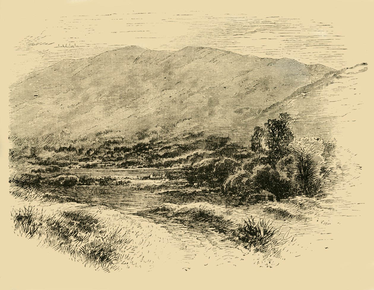 Stedet til Dodona, 1890. av Unbekannt