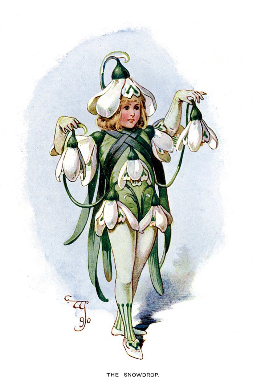 Snøklokken, 1899 av Unbekannt