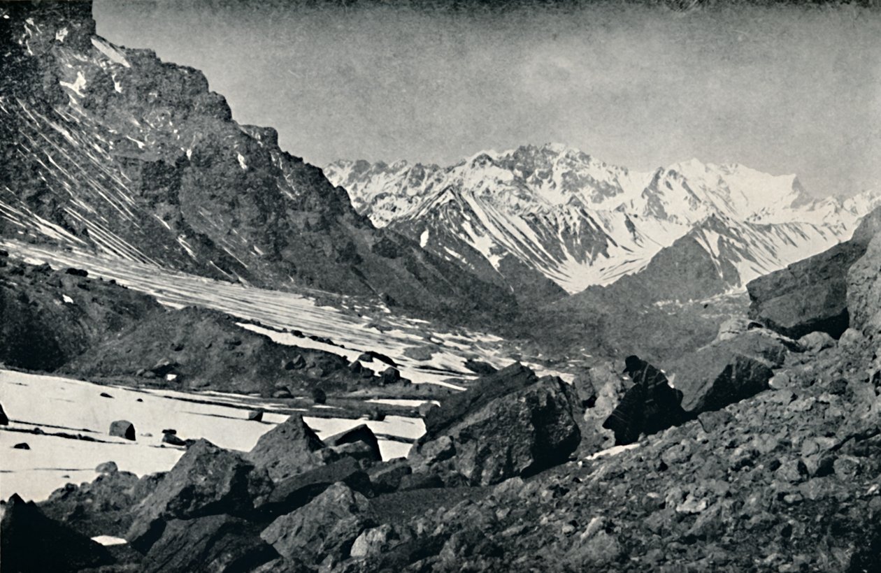 Det sørlige stupet av Aconcagua, 1911 av Unbekannt