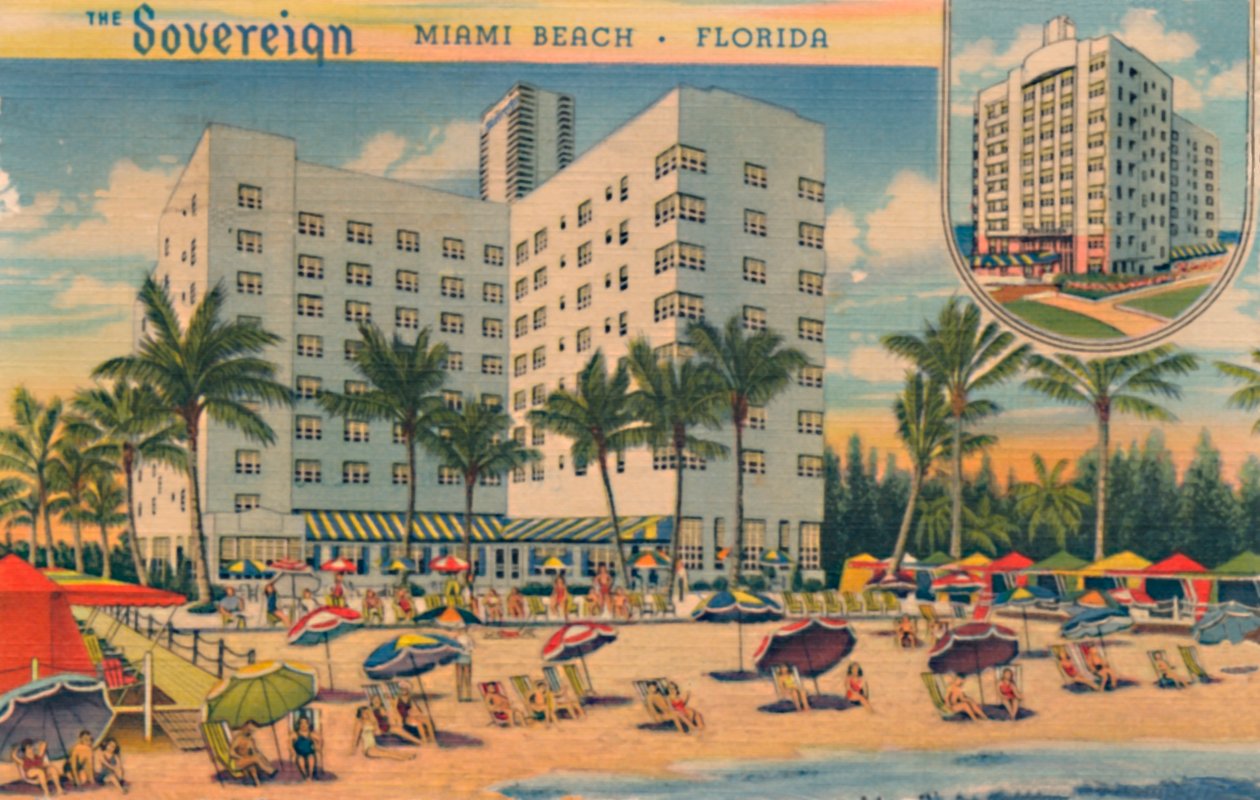 Den suverene. Miami Beach, Florida, ca 1940-tallet av Unbekannt