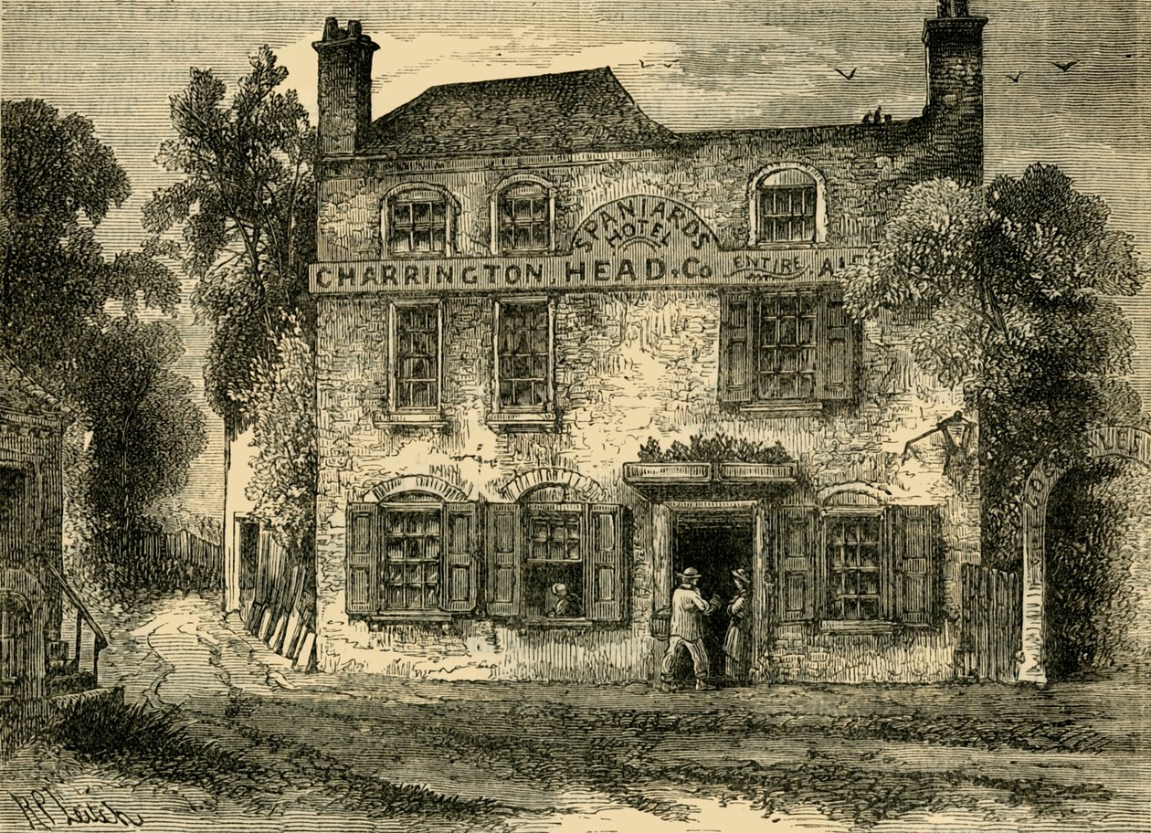 Spanjolene, Hampstead Heath, ca 1876. av Unbekannt