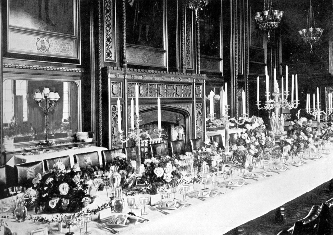 The Speakers State Dining Room, House of Commons, Westminster, London, c1905 av Unbekannt