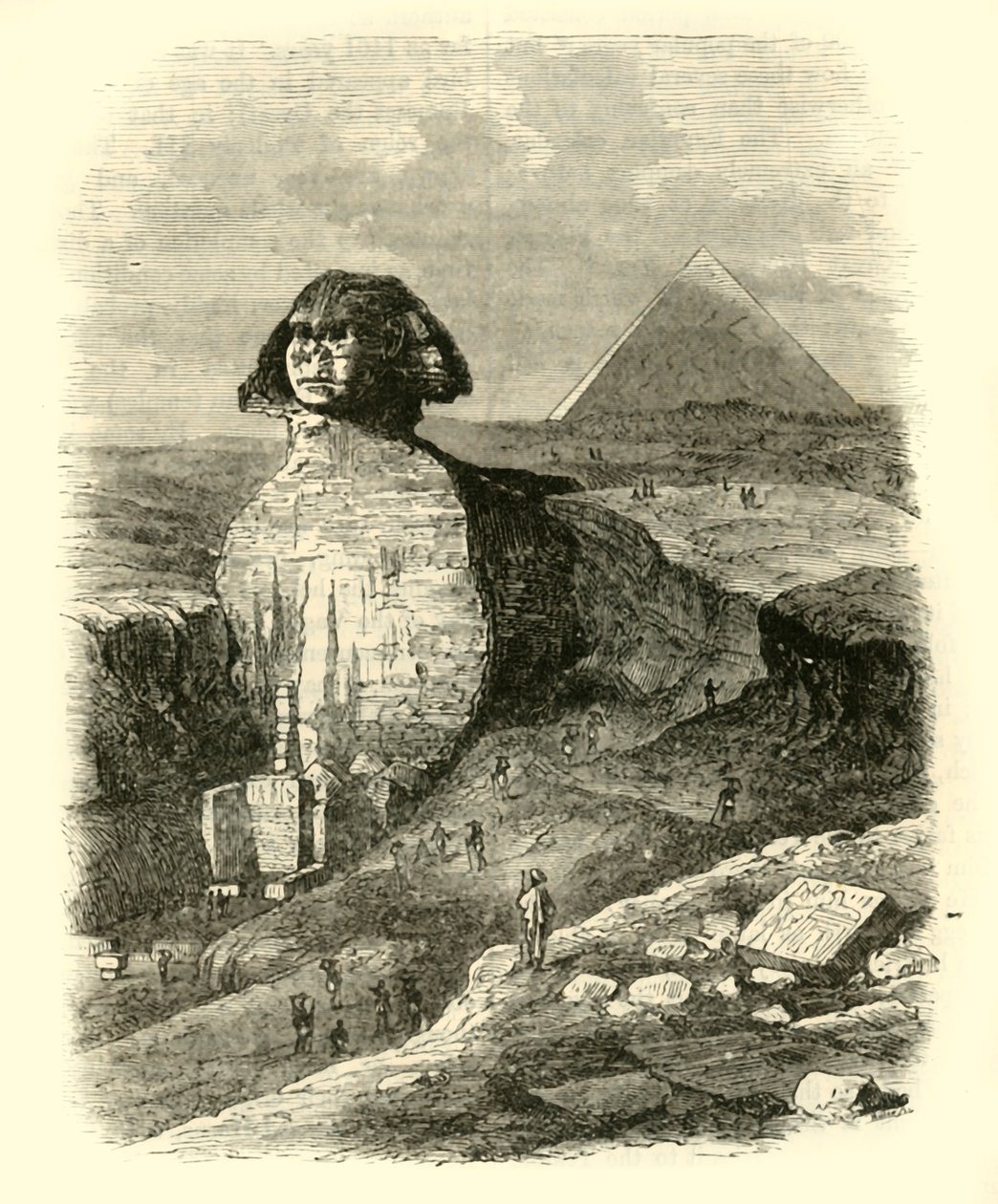 Sfinksen, 1890. av Unbekannt