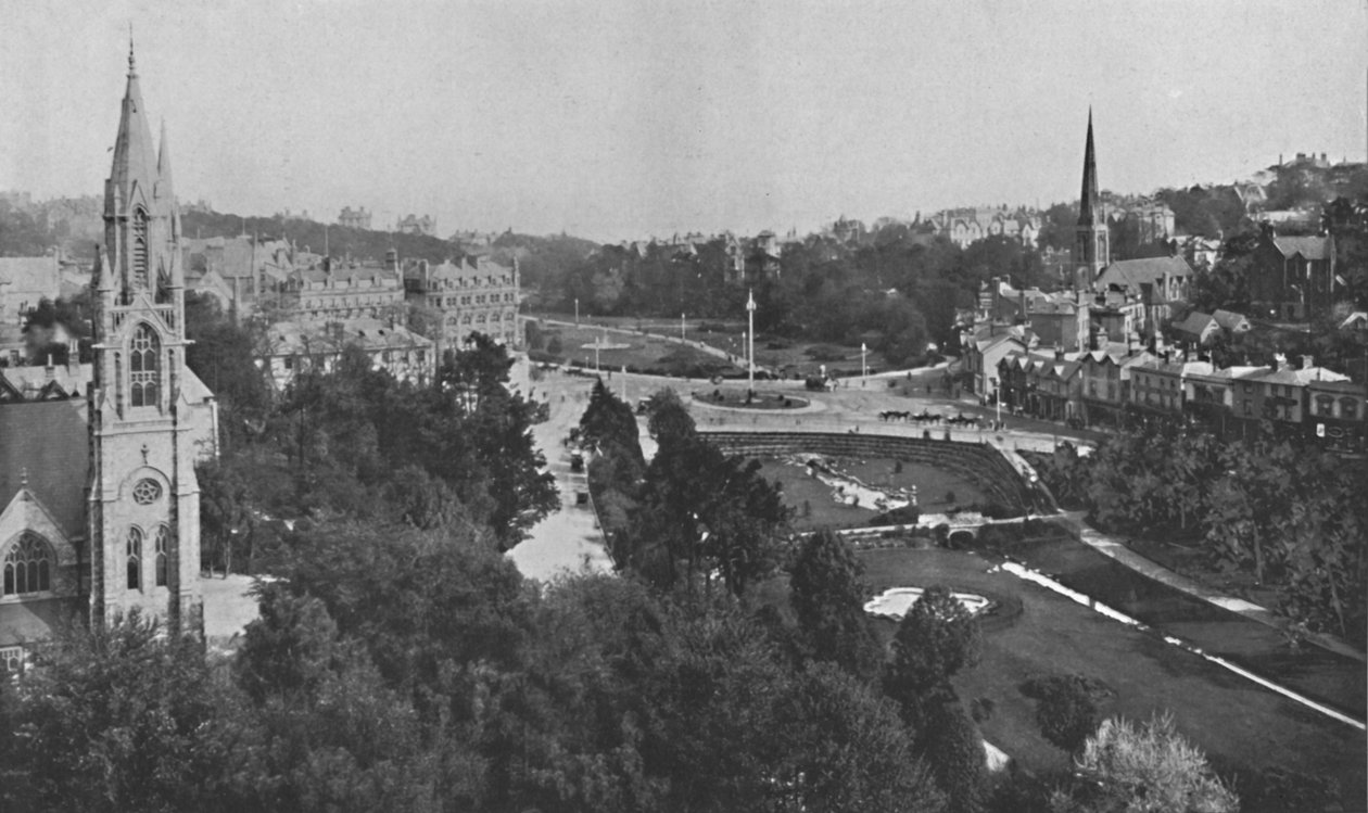 The Square, c1910 av Unbekannt