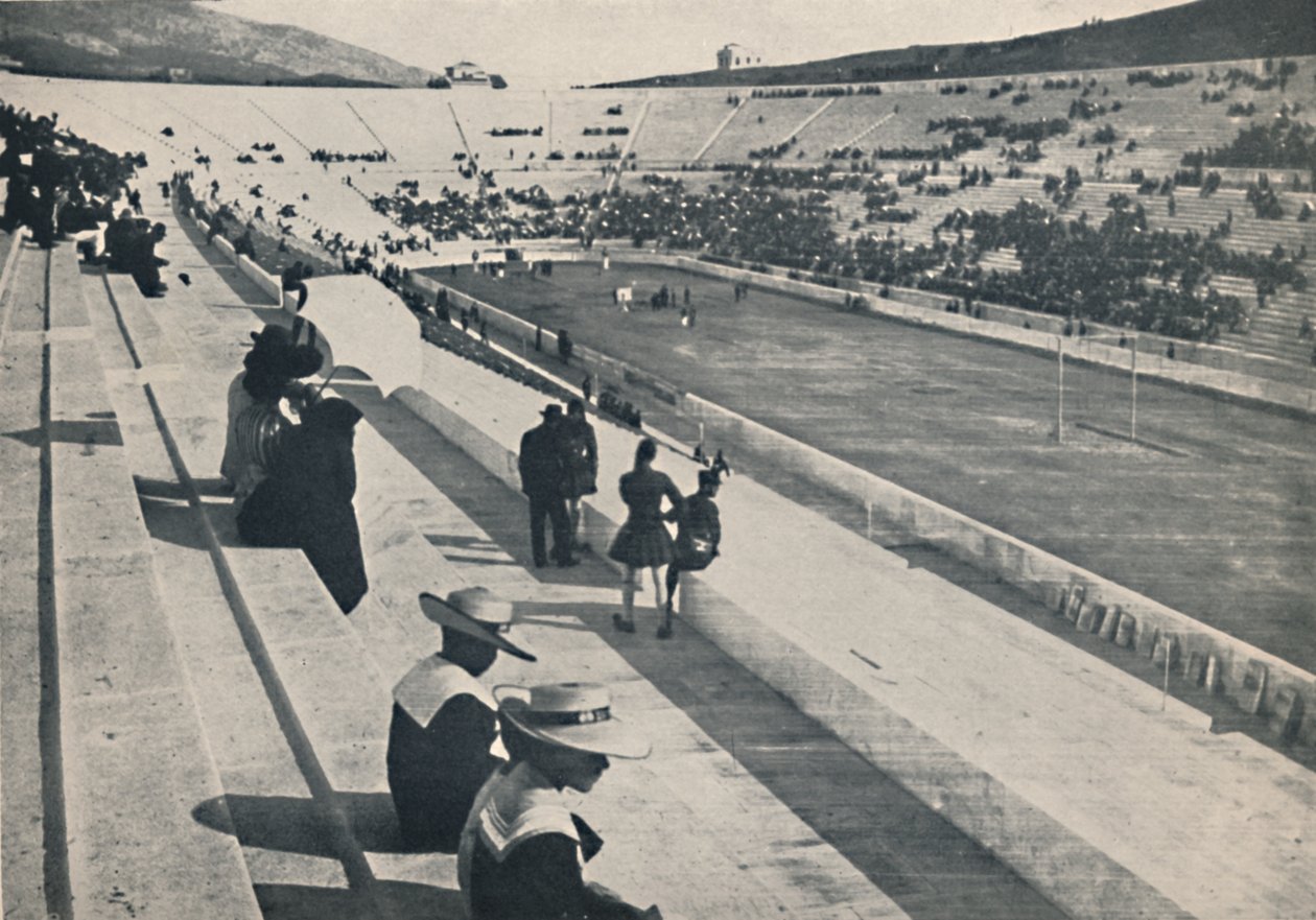 Stadion, Athen, 1913 av Unbekannt